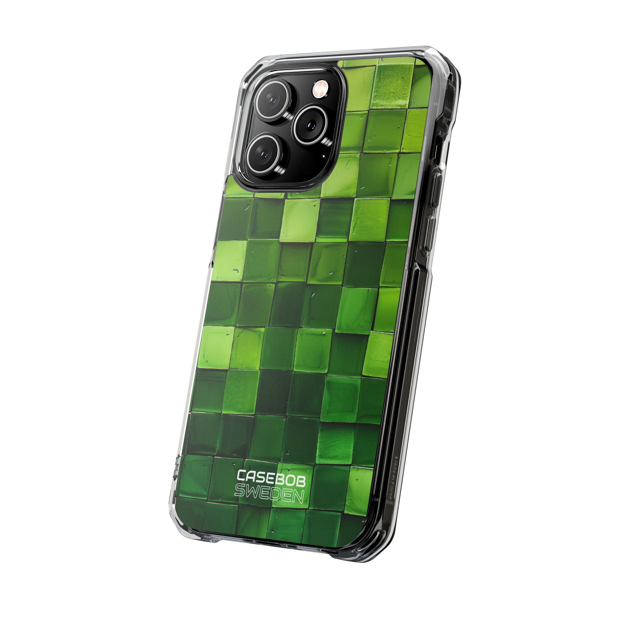 Green Tile Harmony iPhone 14 - Impact Clear+