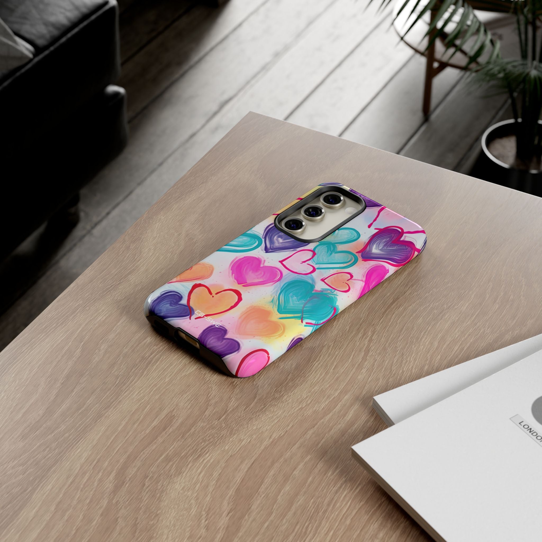 Hearts Dance Playfully - Samsung Case