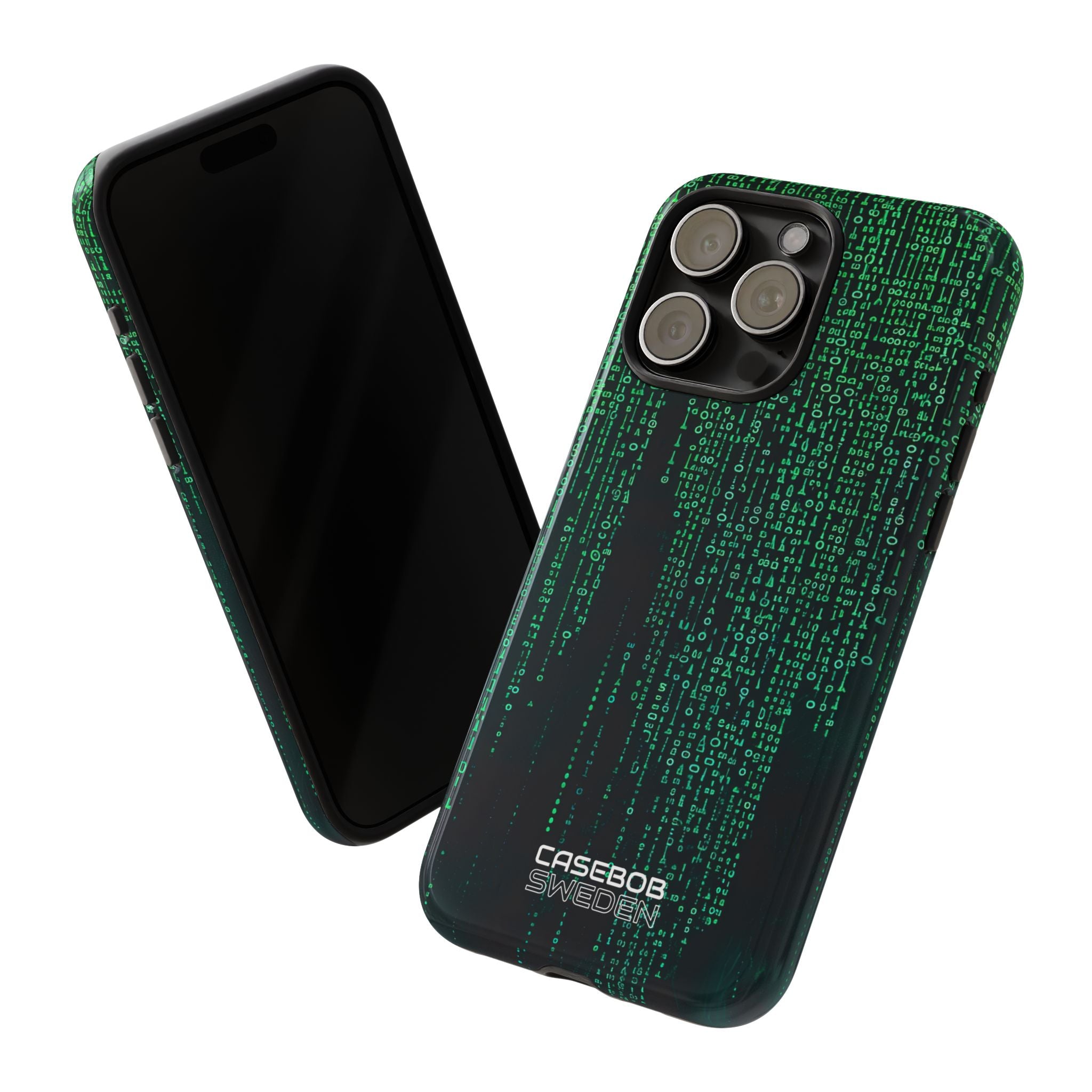 Neon Data Stream iPhone 15 - Tough