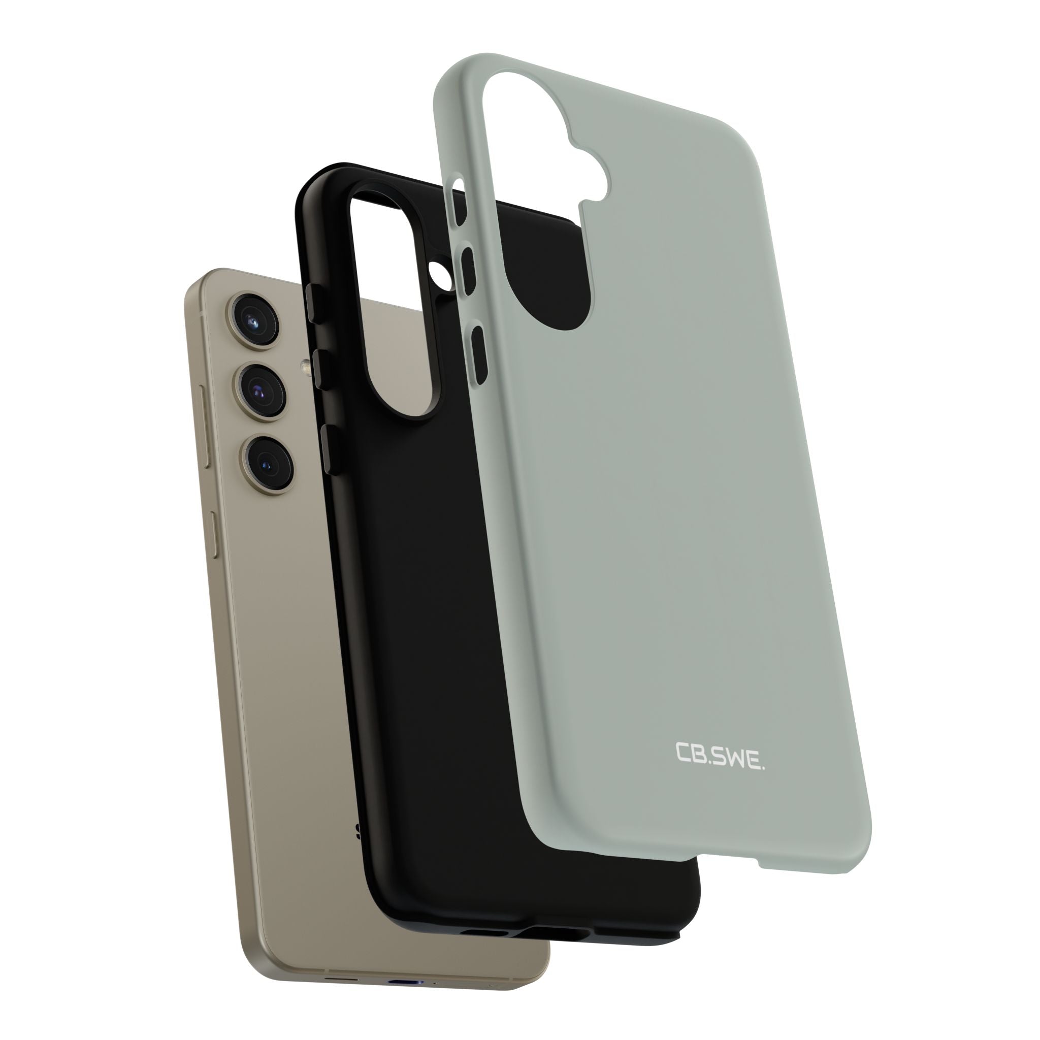 Ash Grey Samsung Case - Tough