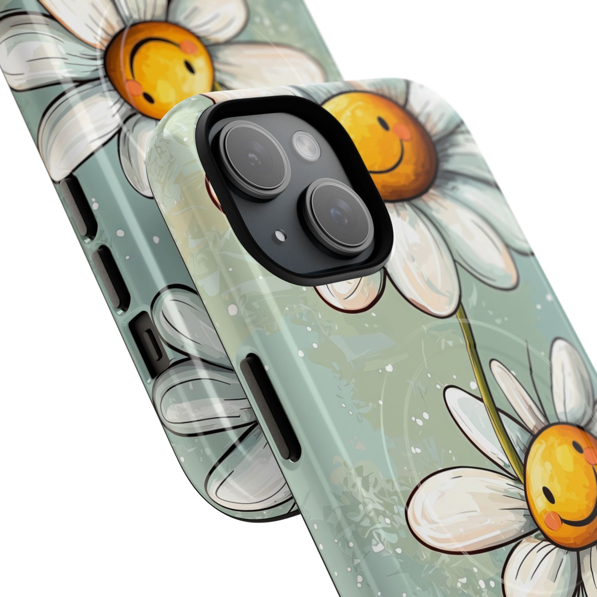 Sunny Daisy Smiles iPhone 15 Case - Tough+