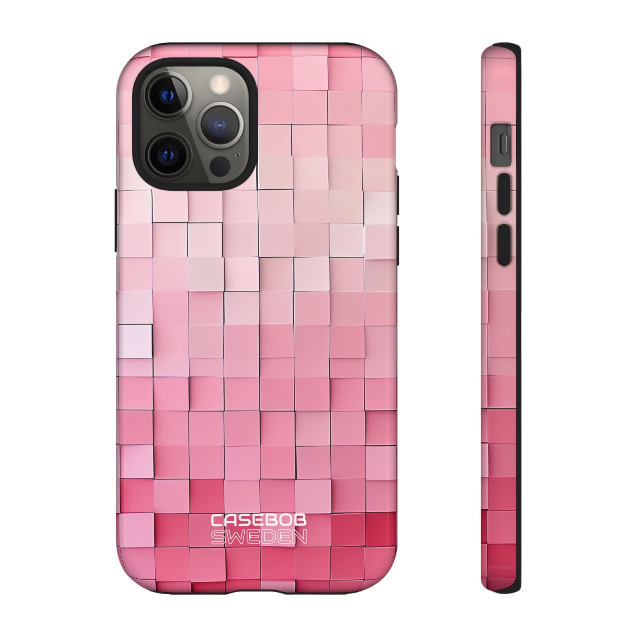 Pink Mosaic Glow iPhone 12 - Tough