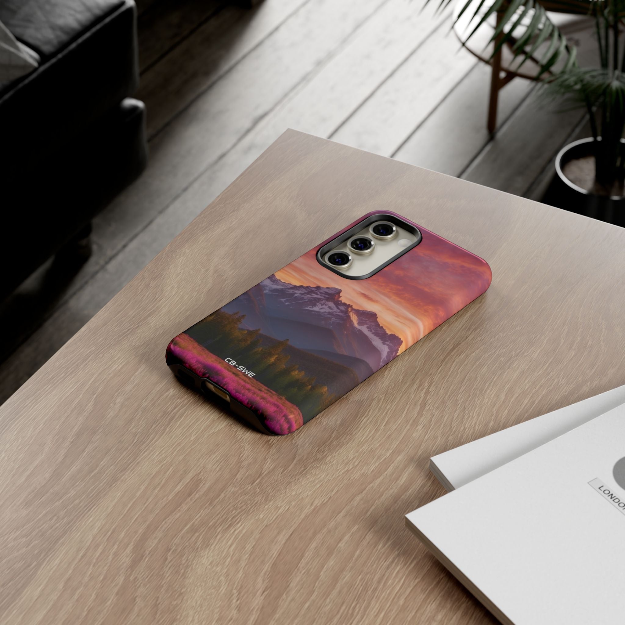 Mountain Peaks Glow - Samsung Case
