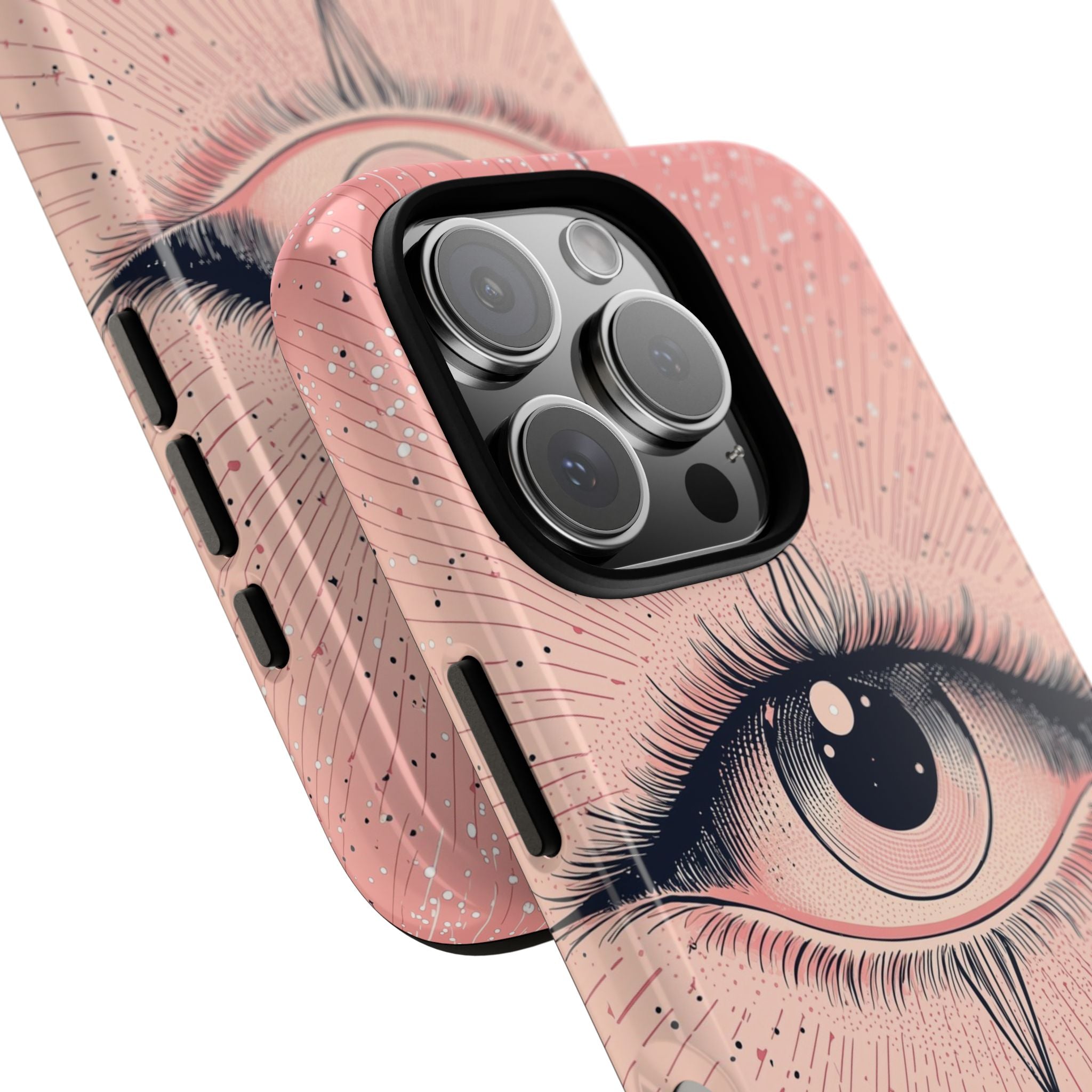 Cosmic Eye Burst iPhone 16 Pro Case - Tough