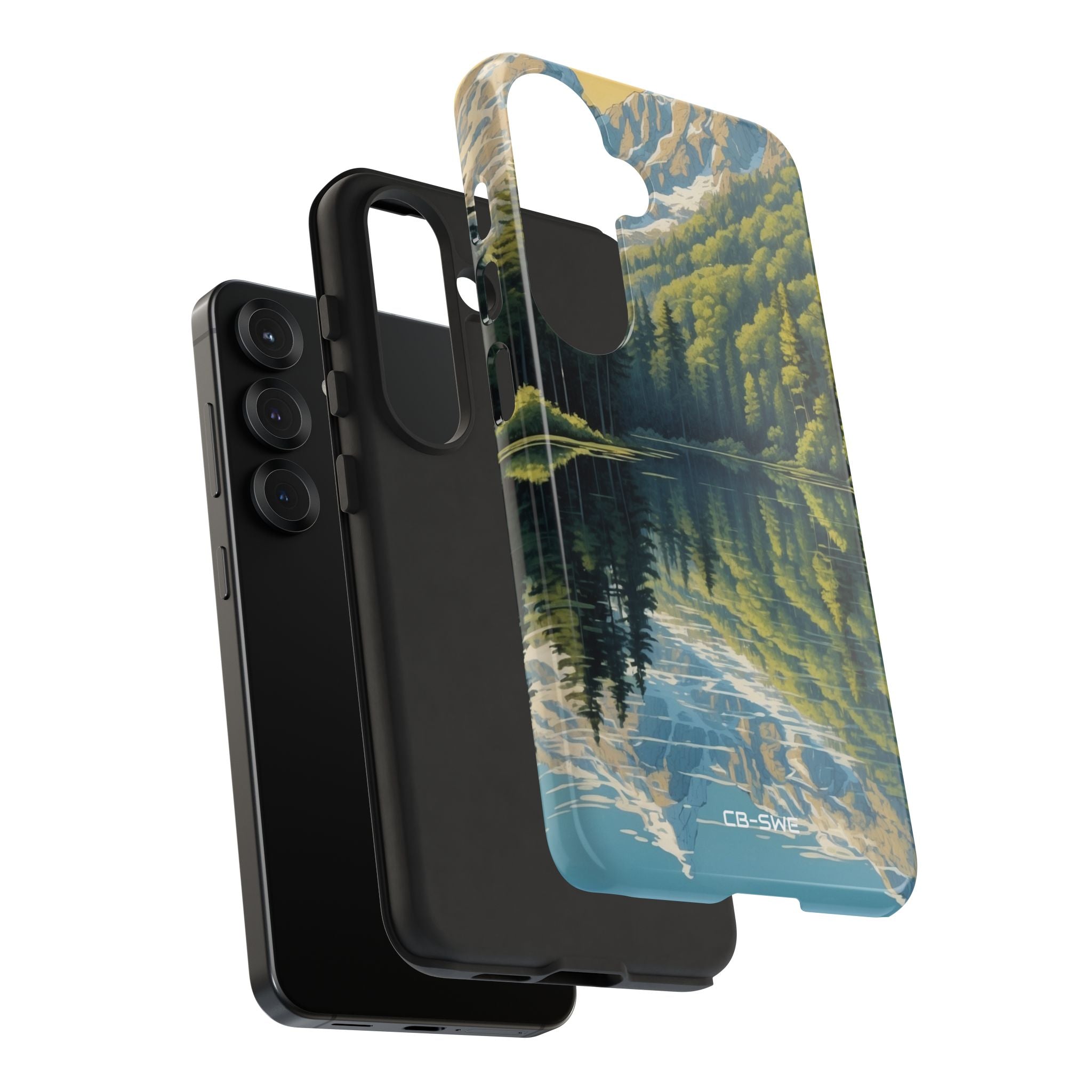 Mountain Peaks Reflect - Samsung Case