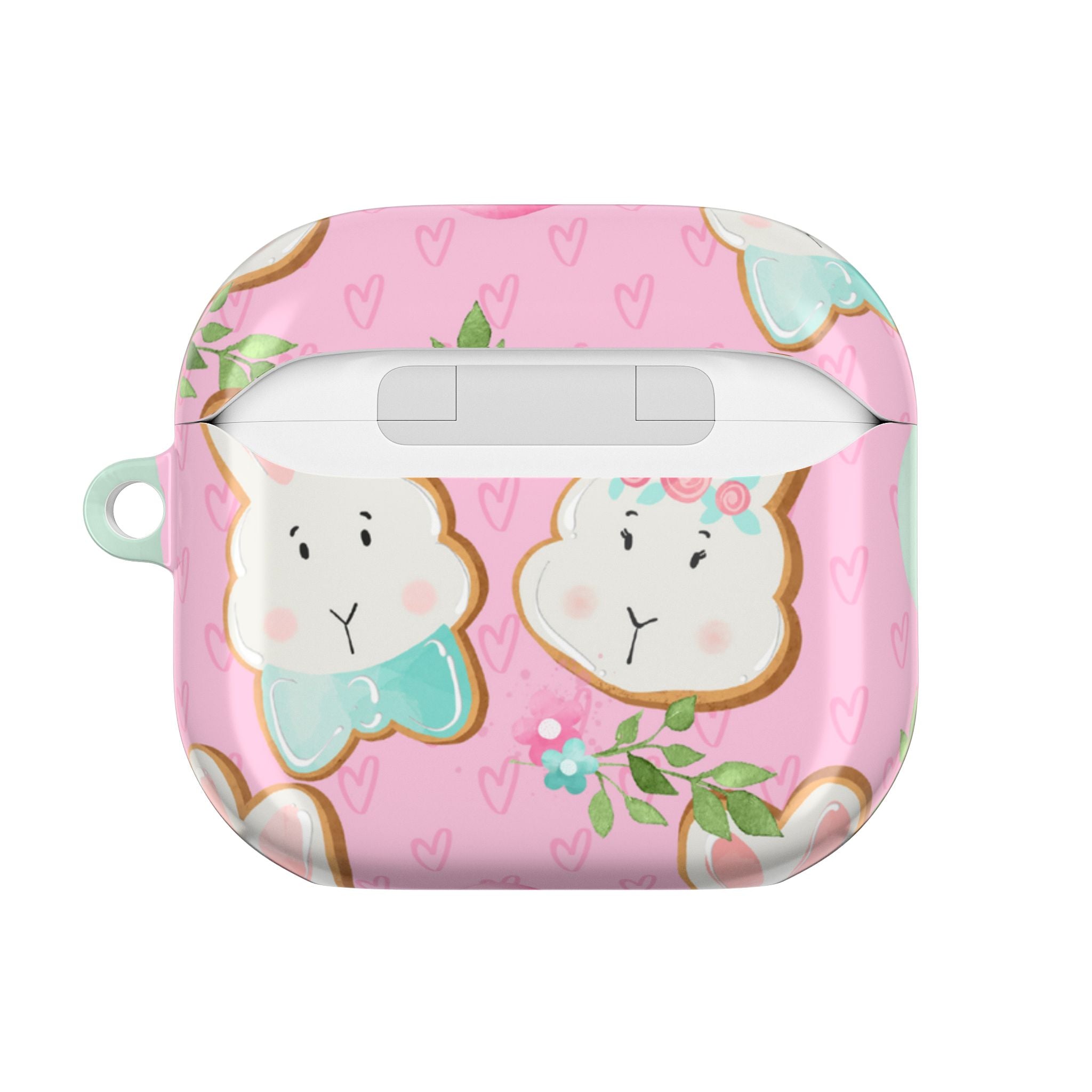 Blushing Bunny Bloom - AirPods Case