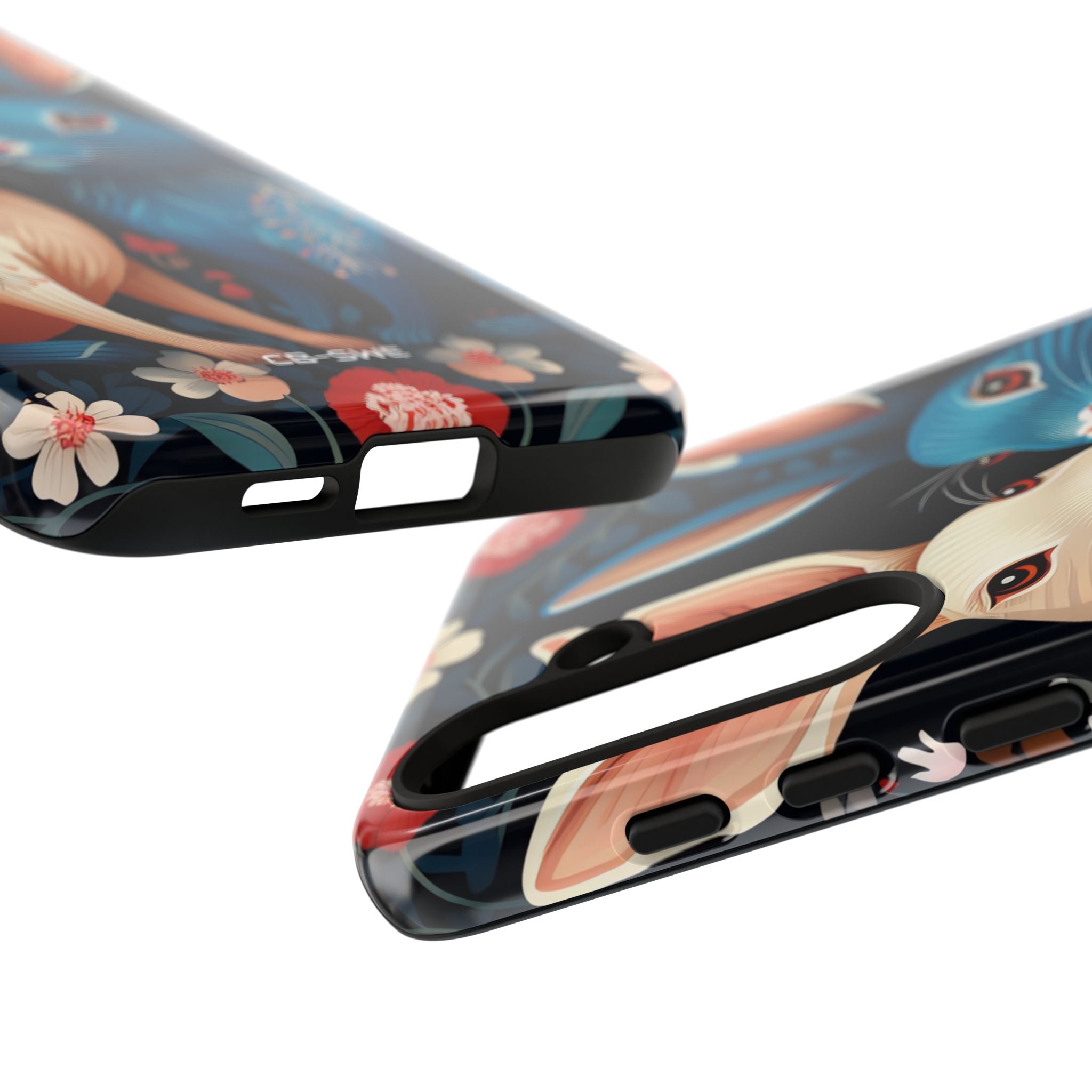 Rabbits Embrace Blossoms - Samsung Case