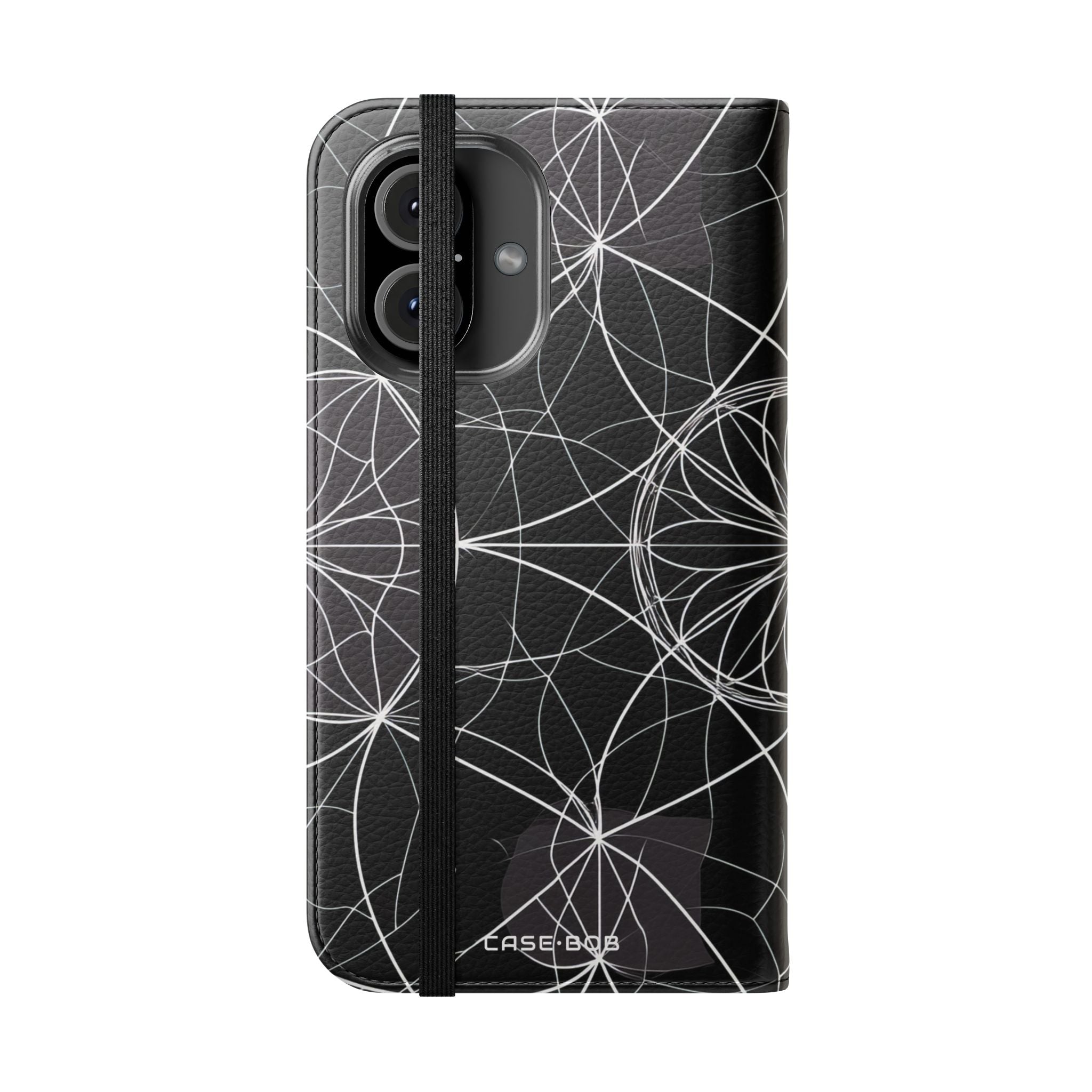 Valkoinen Mandala Radiance - iPhone 16 Case - Lompakko