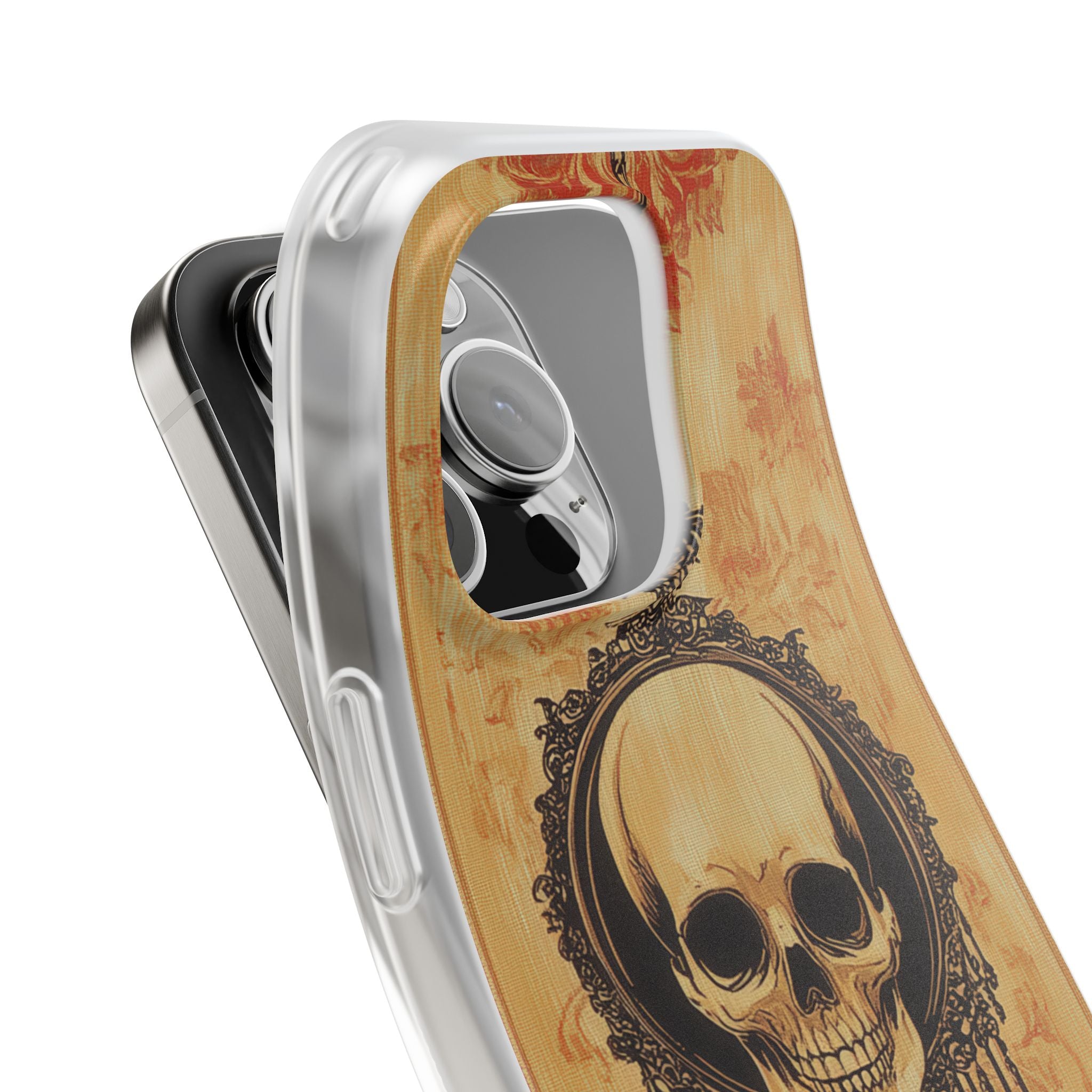 Skull Pendant iPhone 16 Pro Case - Soft