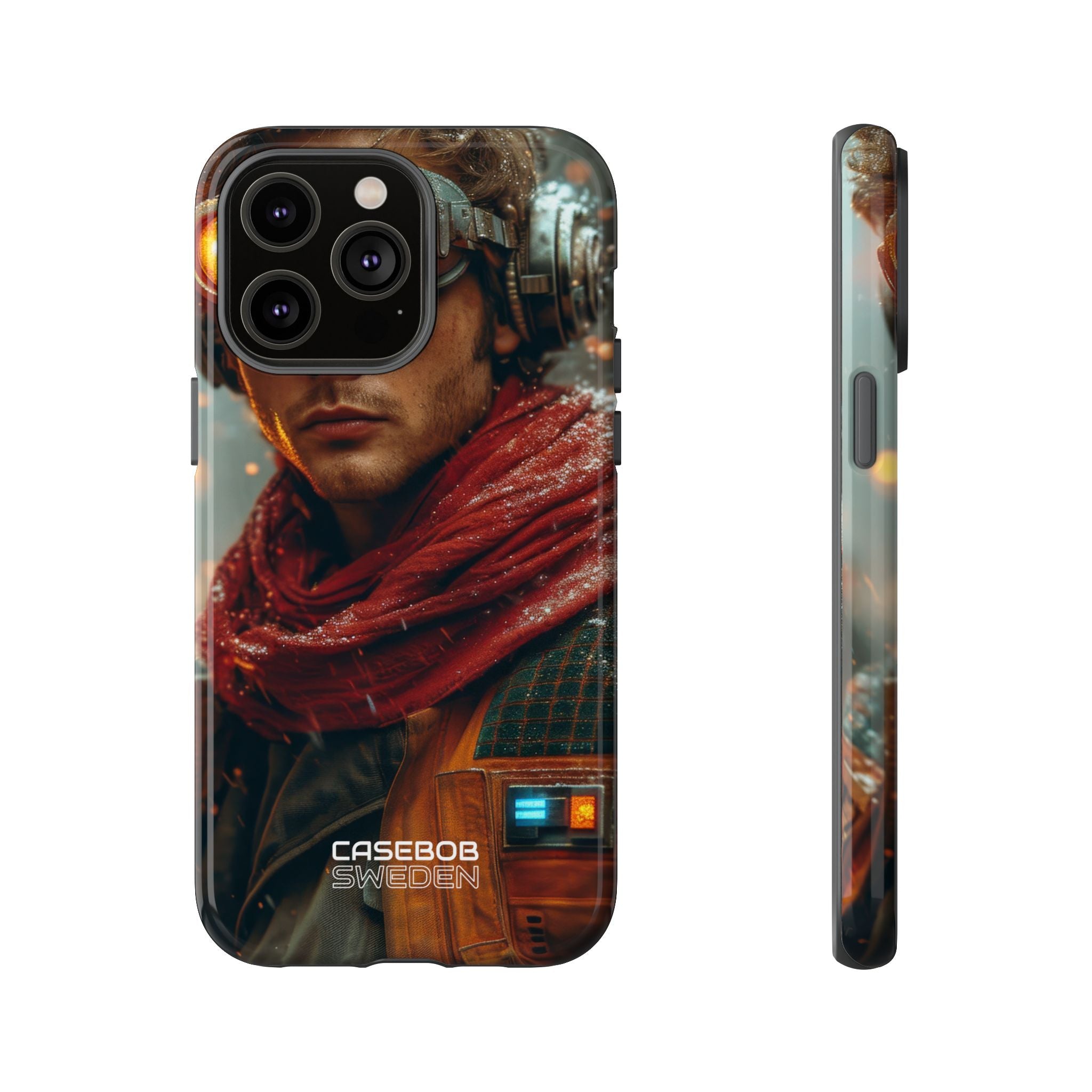 Futuristic Steampunk Explorer iPhone 14 - Tough