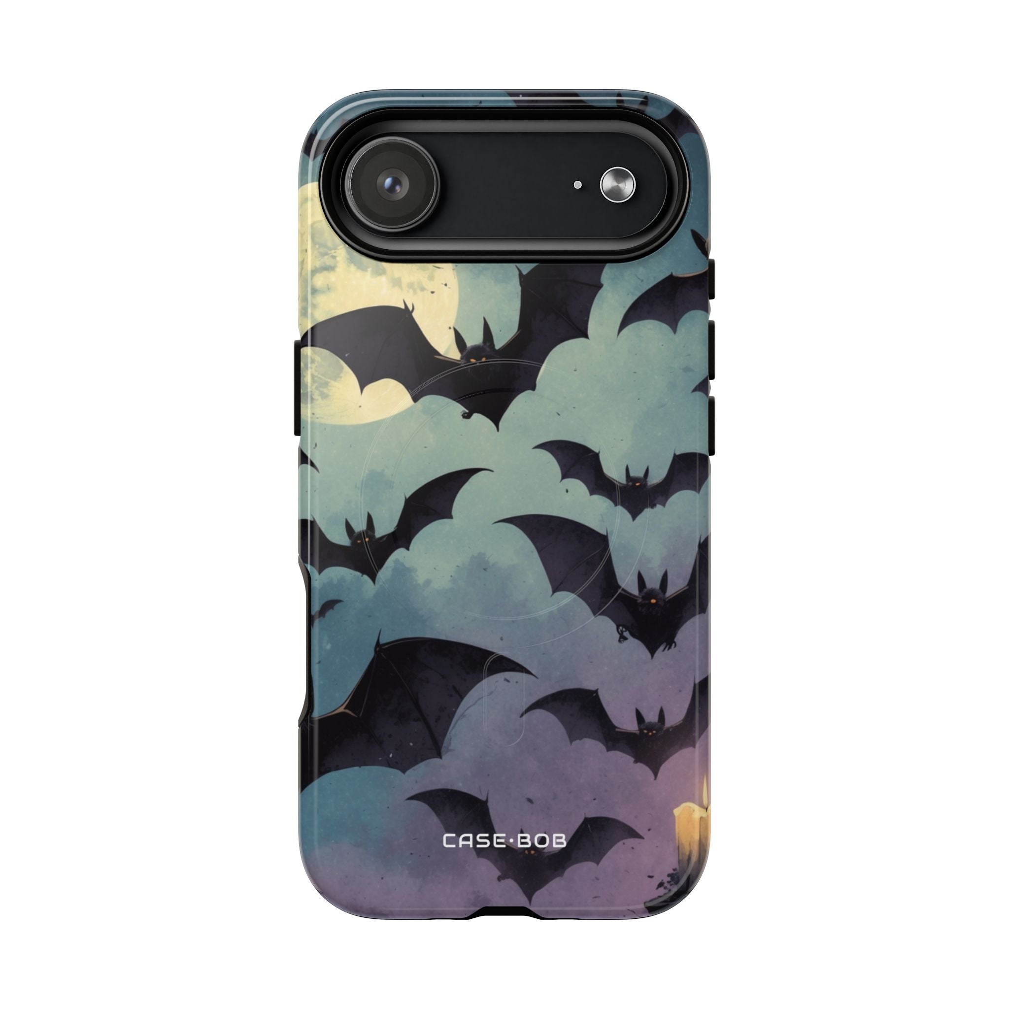 Glowing Bat Swarm iPhone 17 Air Case - Tough+