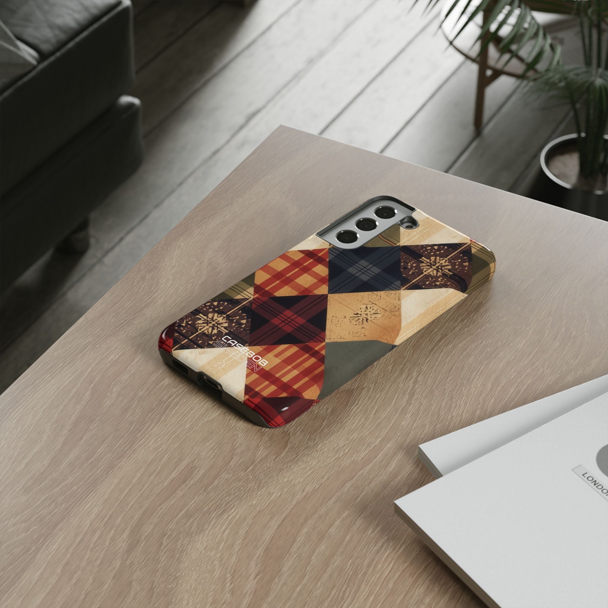 Rustic Quilt Charm Samsung S22 - Tough
