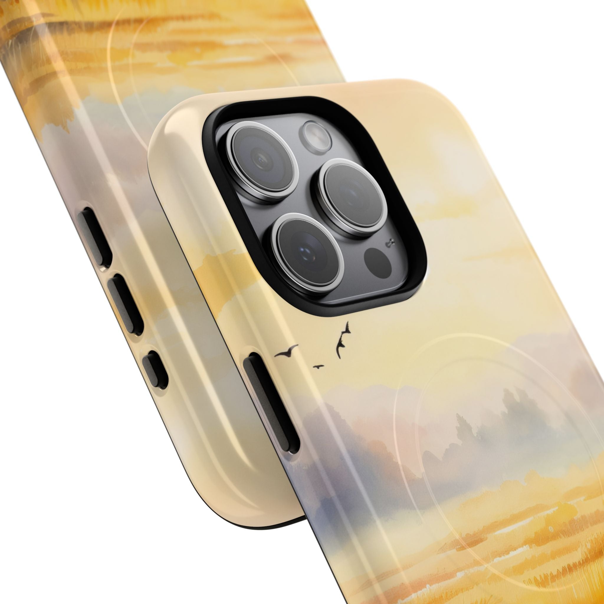 Glowing Sunrise iPhone 15 Pro Max Case - Tough+