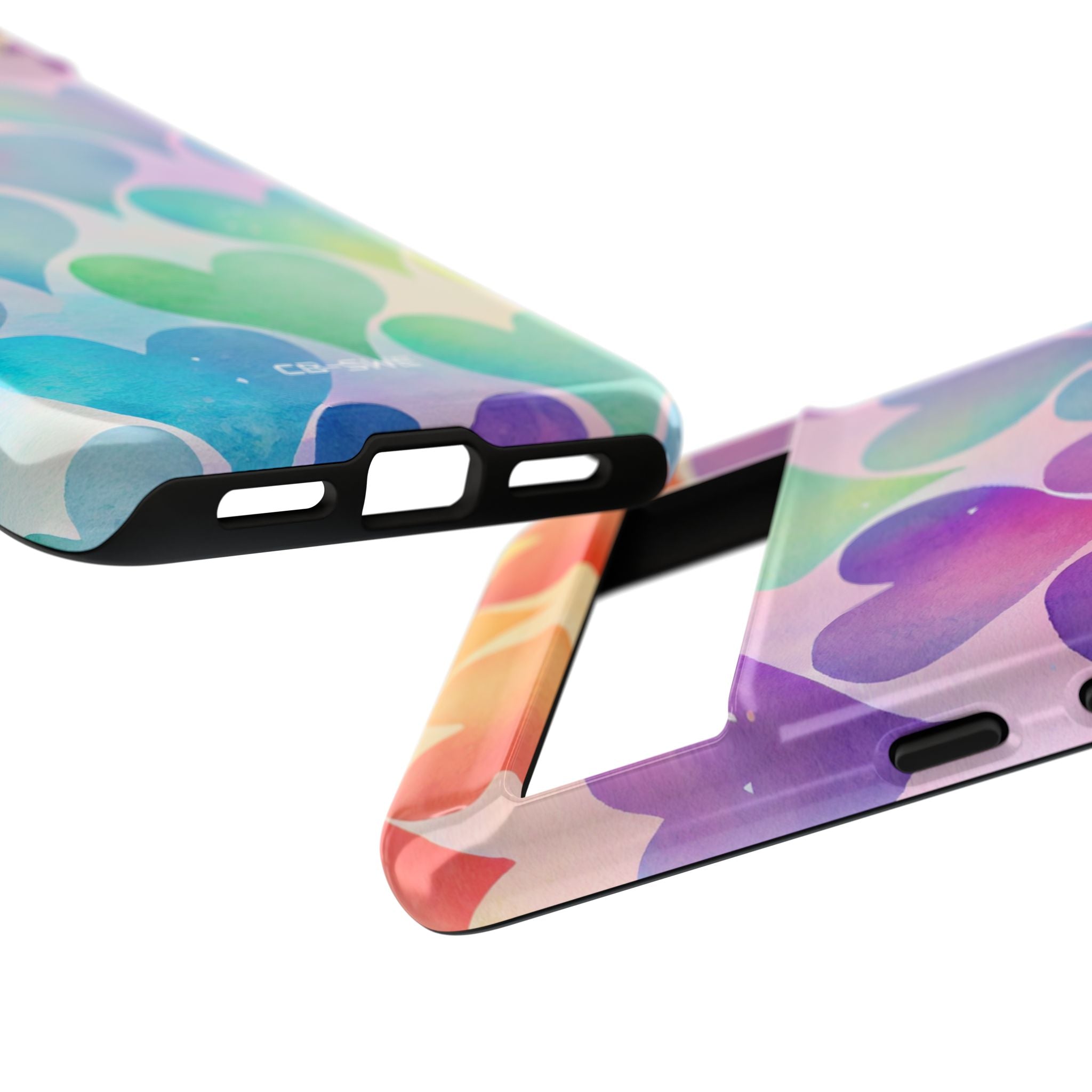 Watercolor Heart Symphony - Google Pixel Case