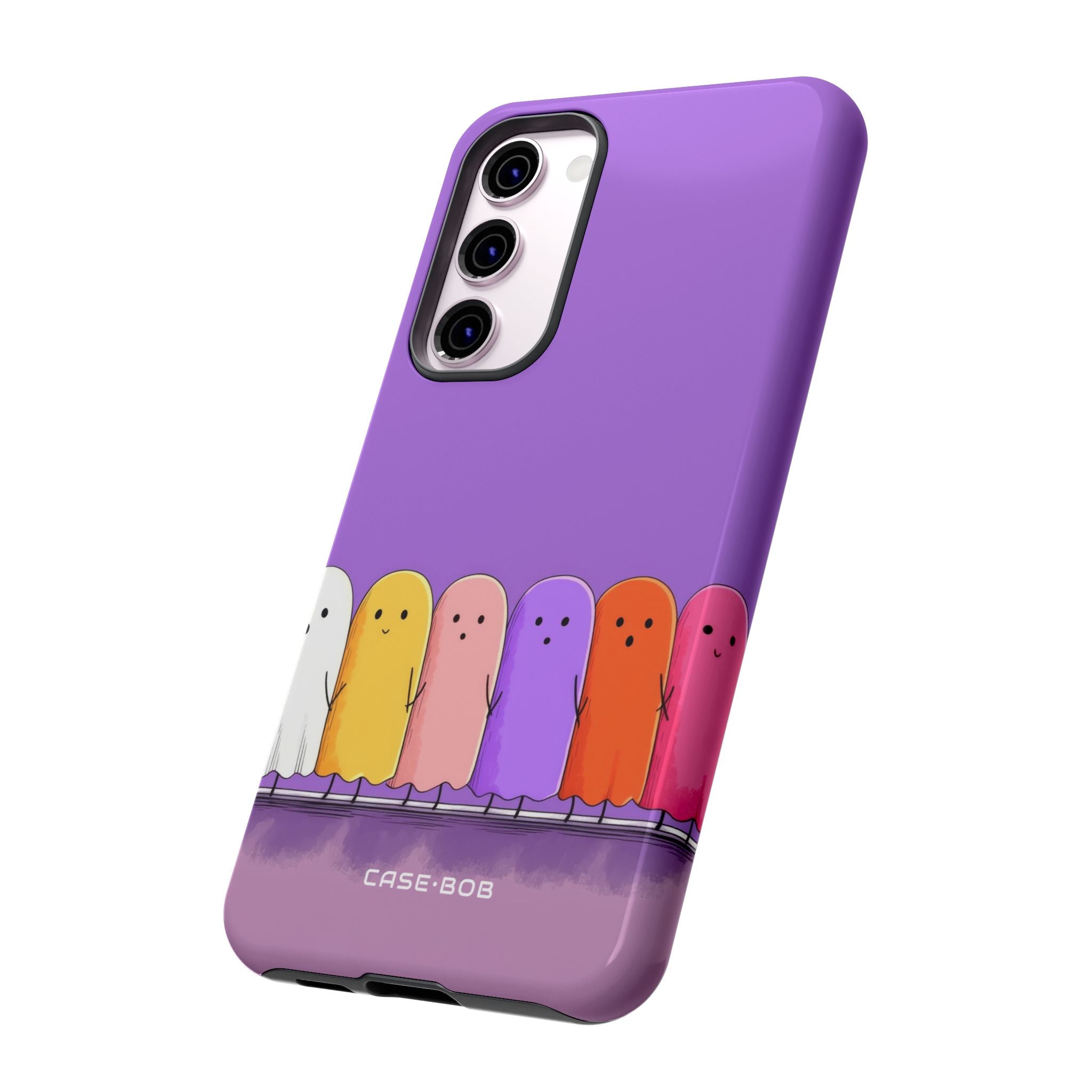 Colorful Ghosts Samsung S23 Plus Case - Tough