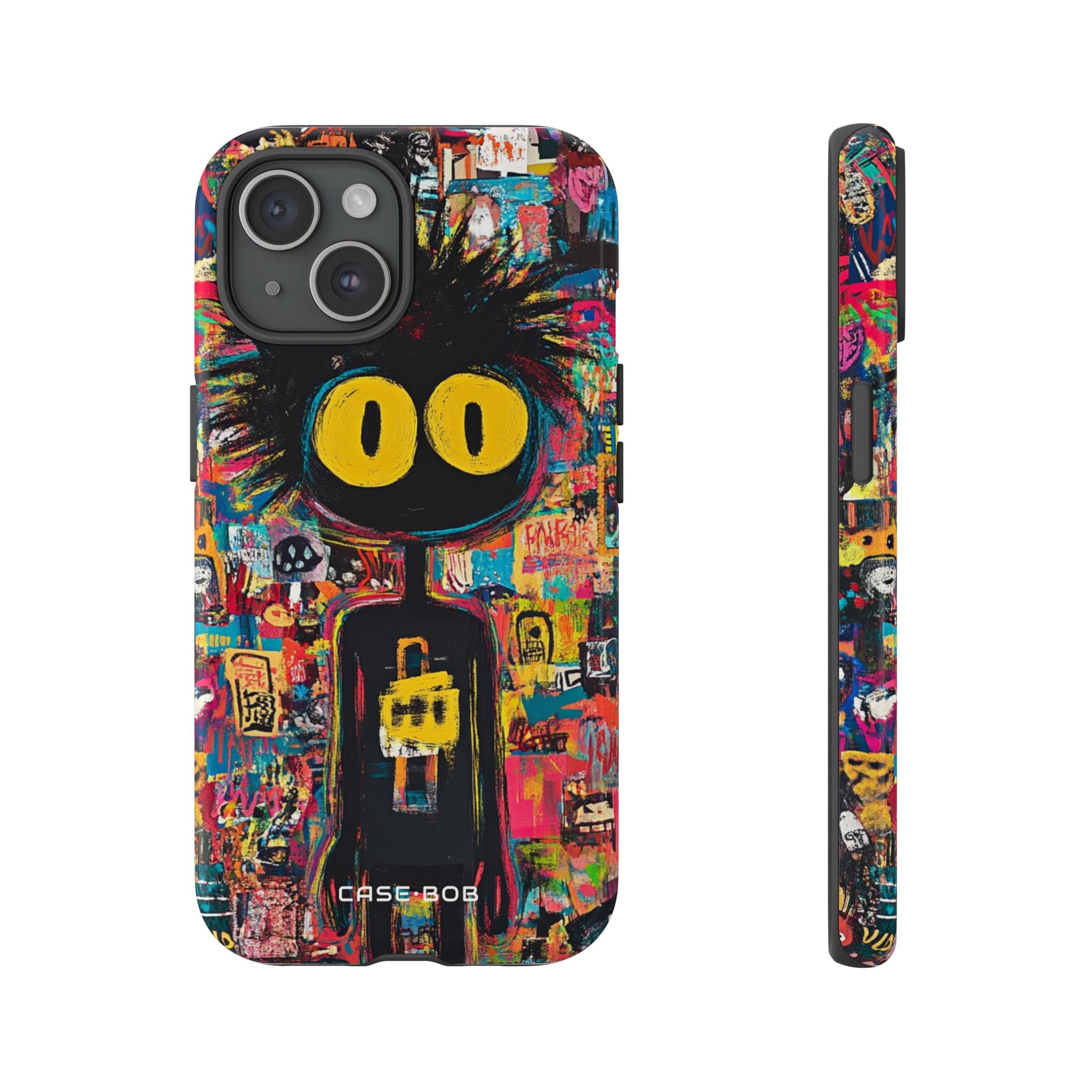 Spiky Shadow iPhone 15 Case - Tough