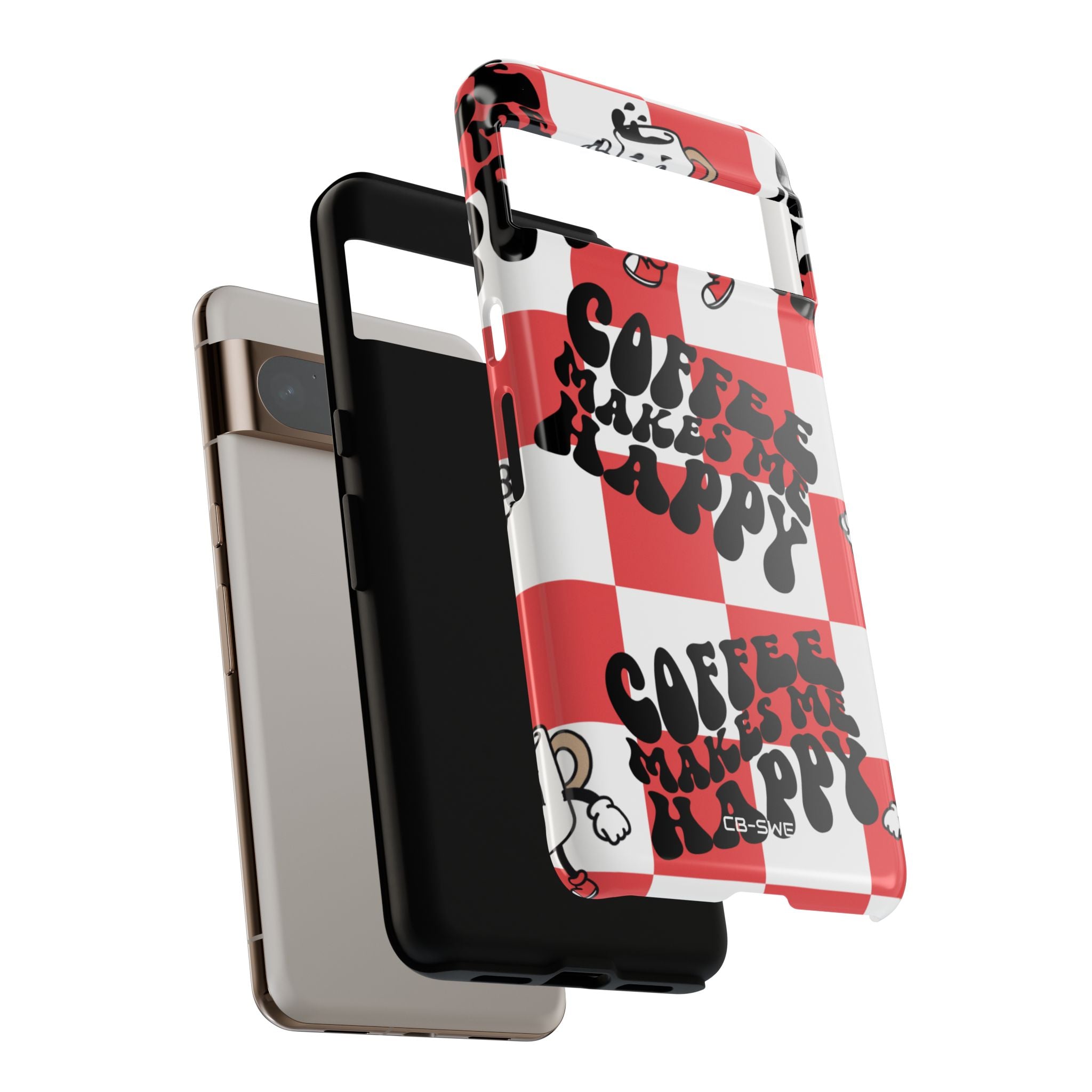 Joyful Coffee Celebration - Google Pixel Case