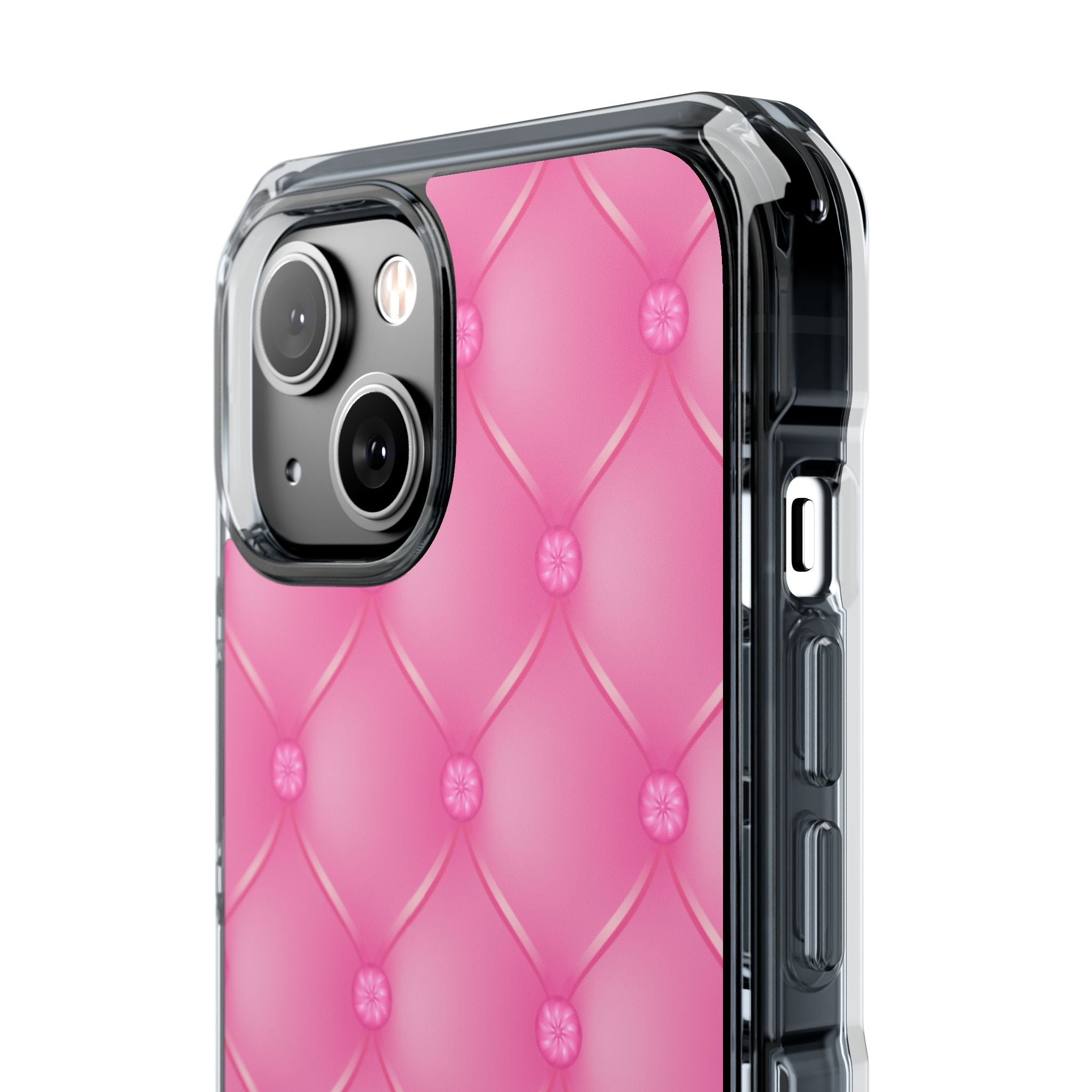 Quilted Pink Elegance iPhone Case - Impact