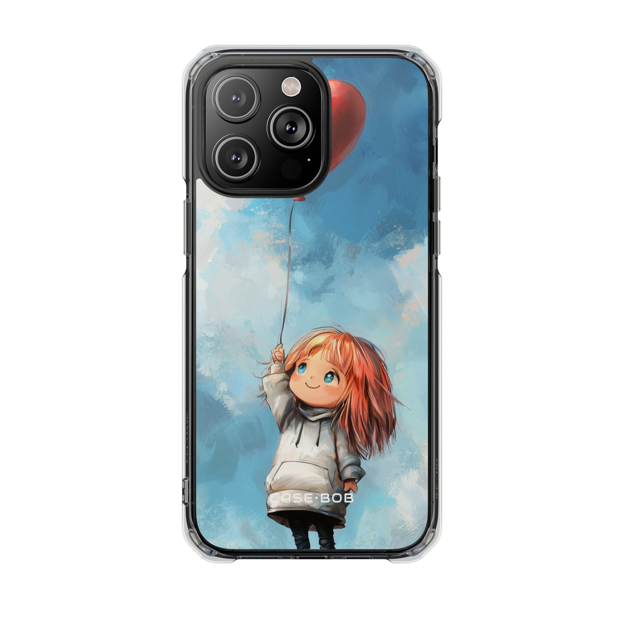 Heart Balloon Whimsy iPhone 14 Pro Max Case - Impact