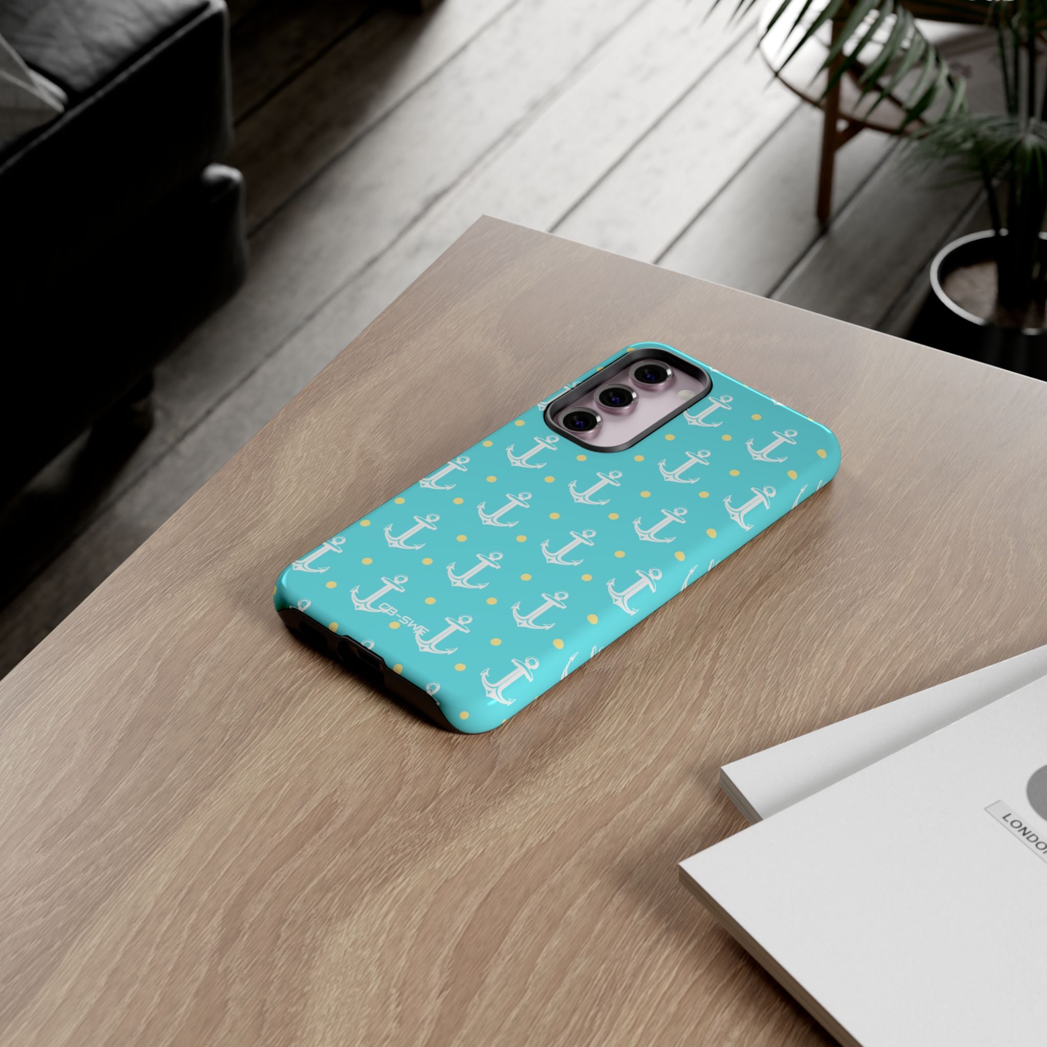 Nautical Anchors & Dots - Samsung Case