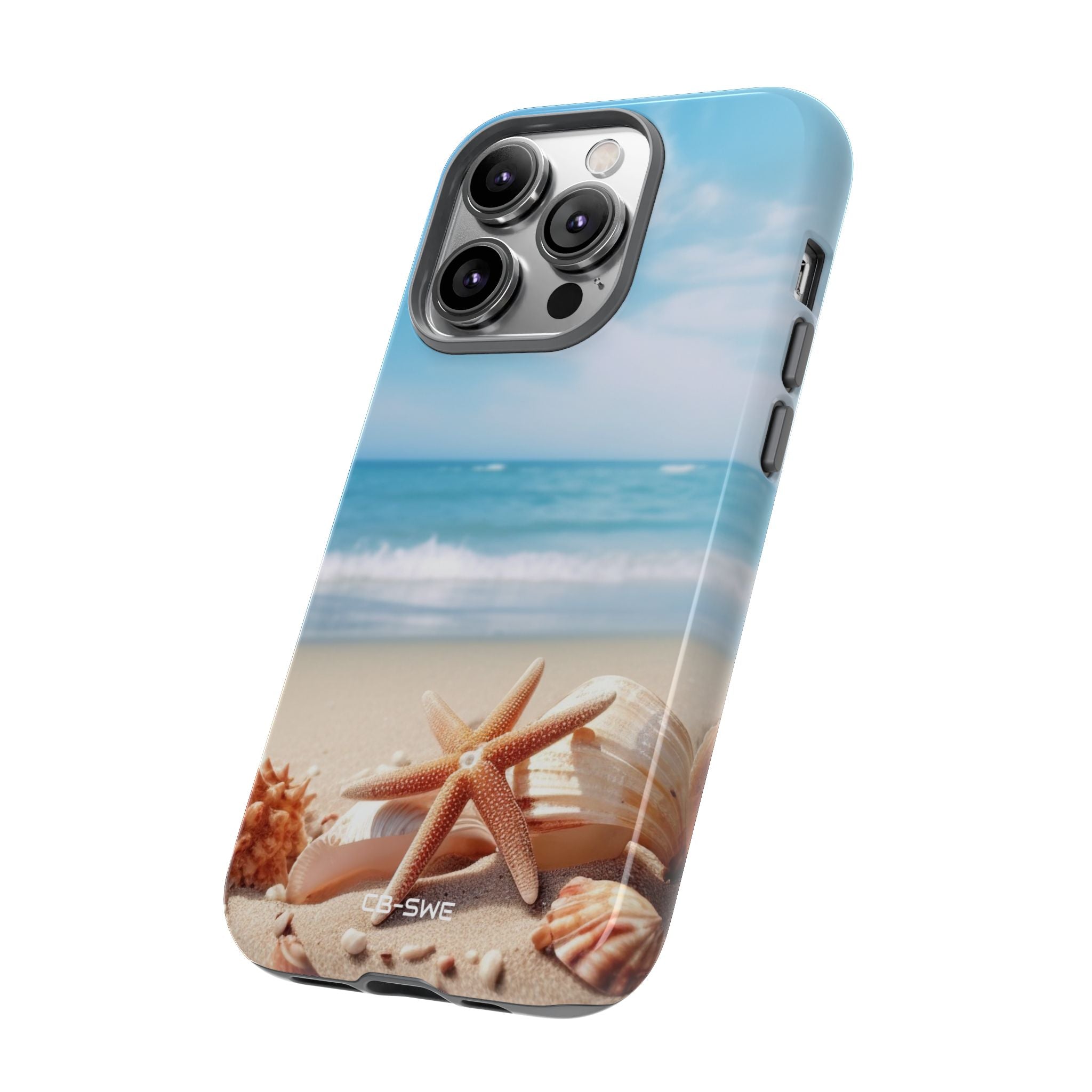 Shells Rest Beneath Waves - iPhone Case