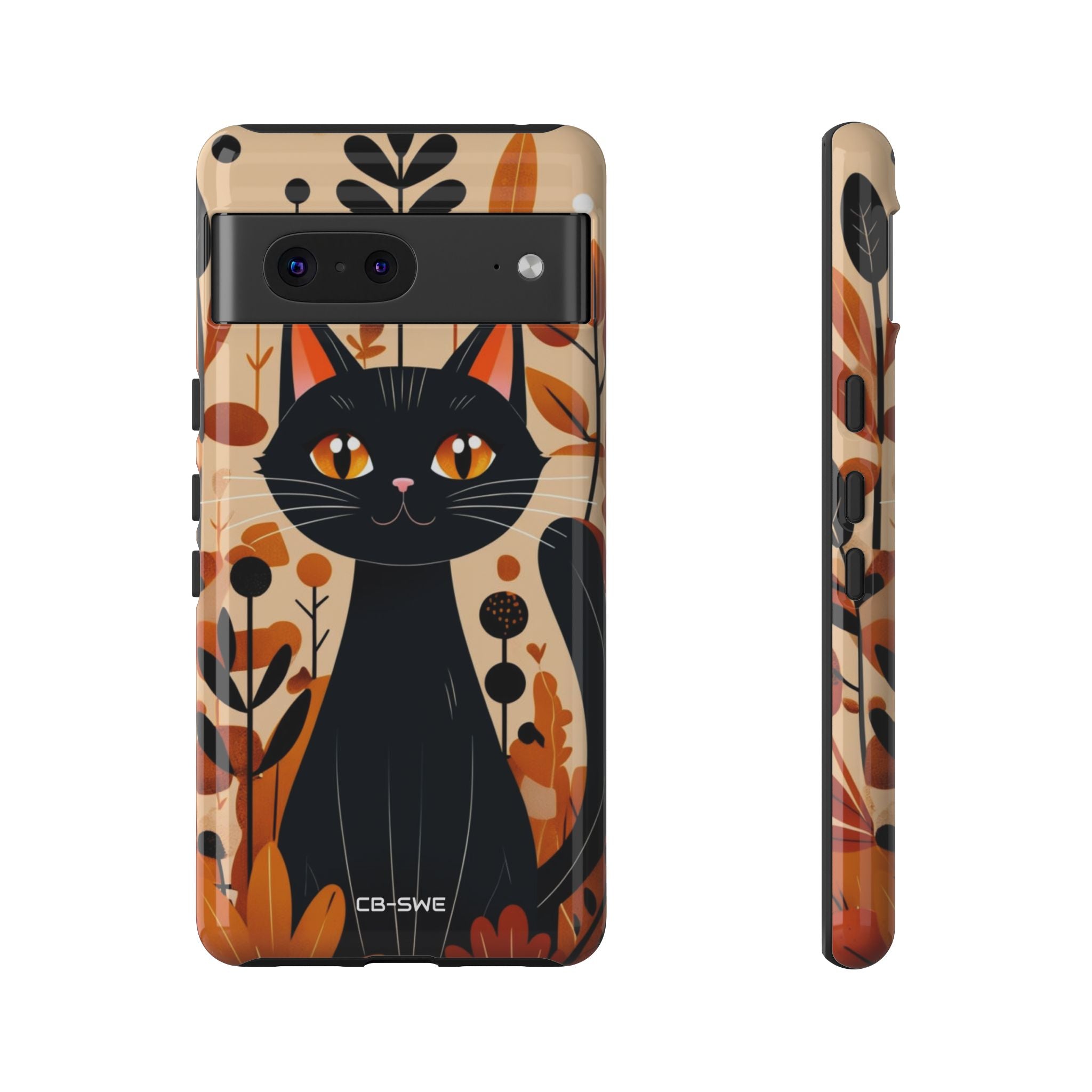 Autumnal Cat Whimsy - Google Pixel Case
