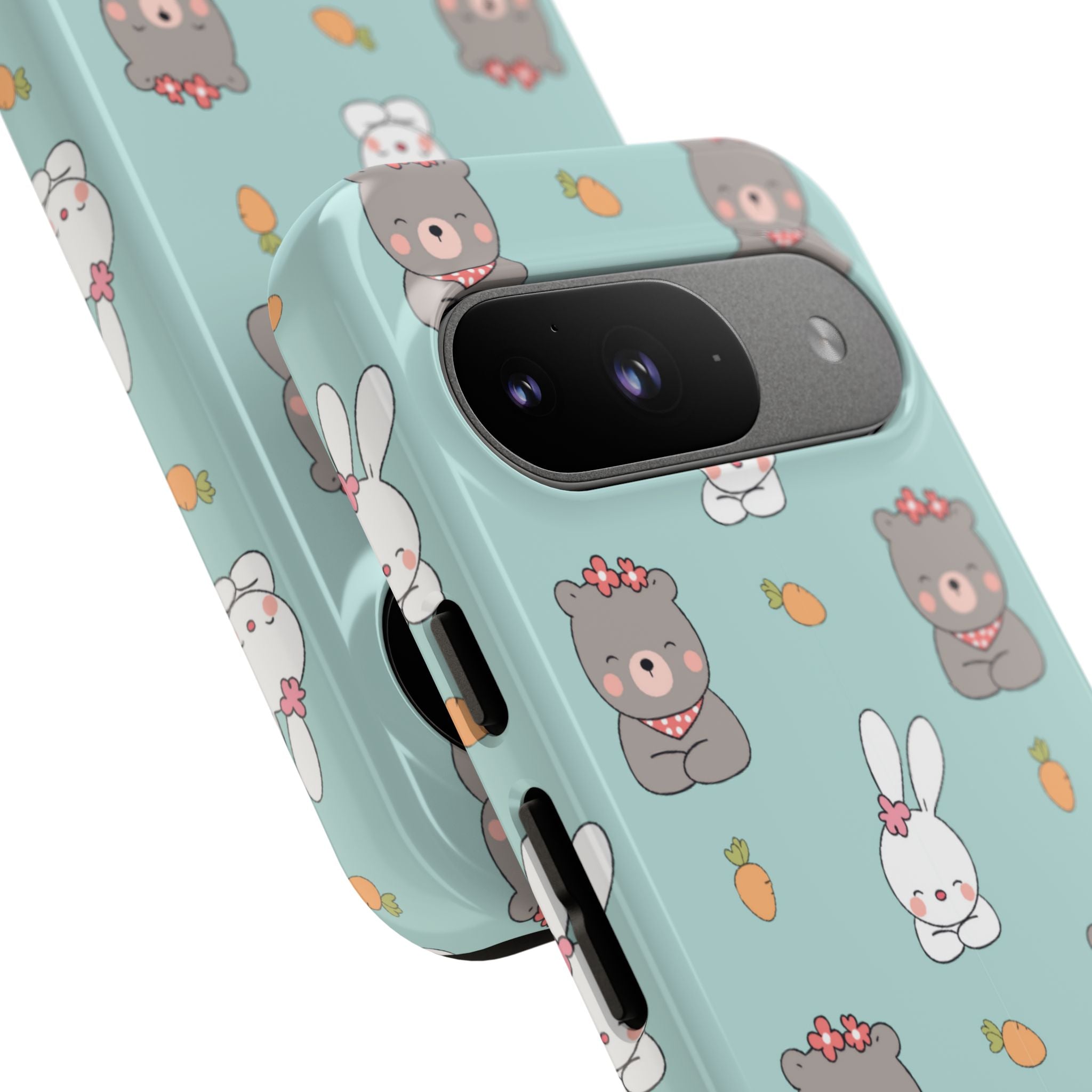 Bunnies Gather Carrots - Google Pixel Case
