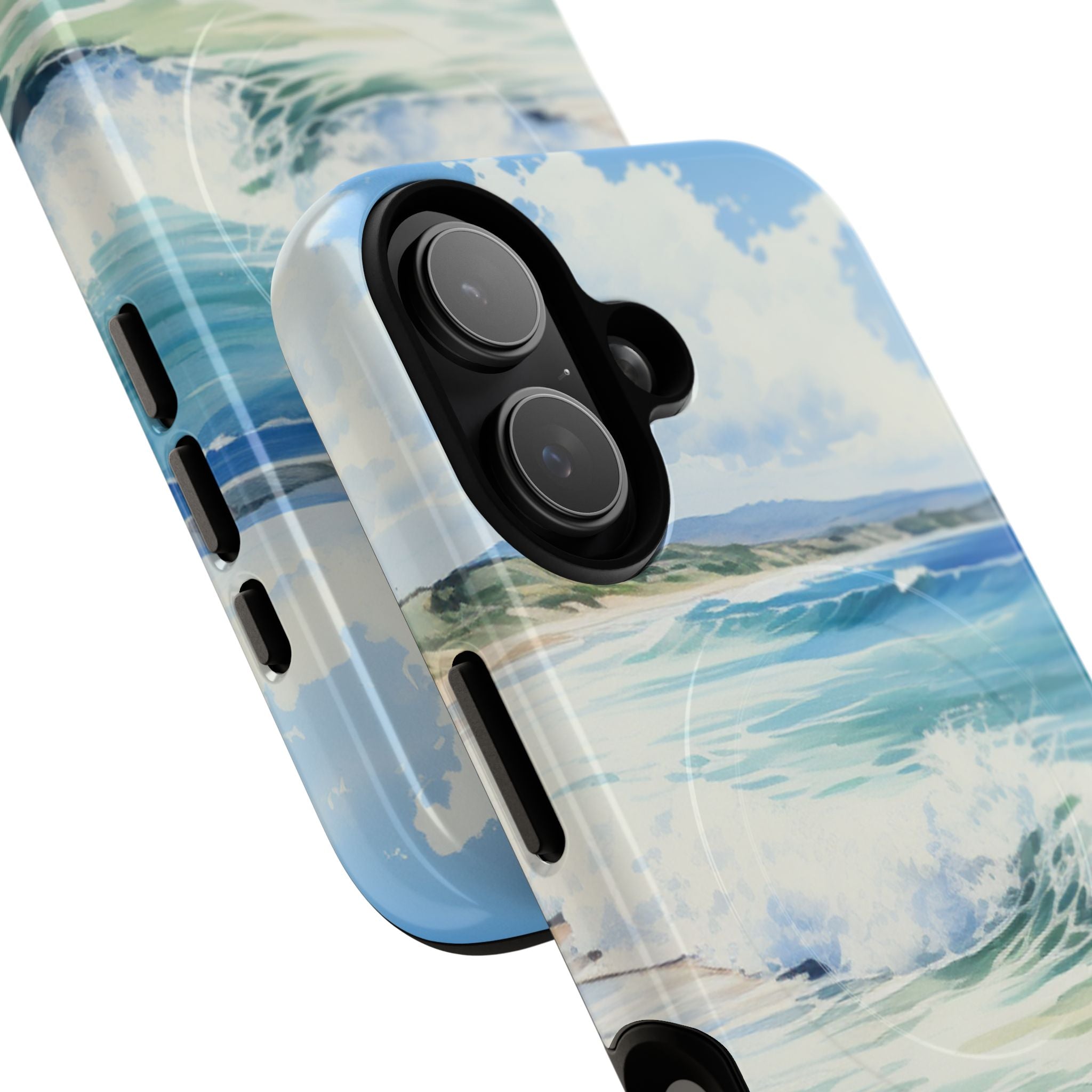 Foamy Wave Breeze iPhone 17 Case - Tough+