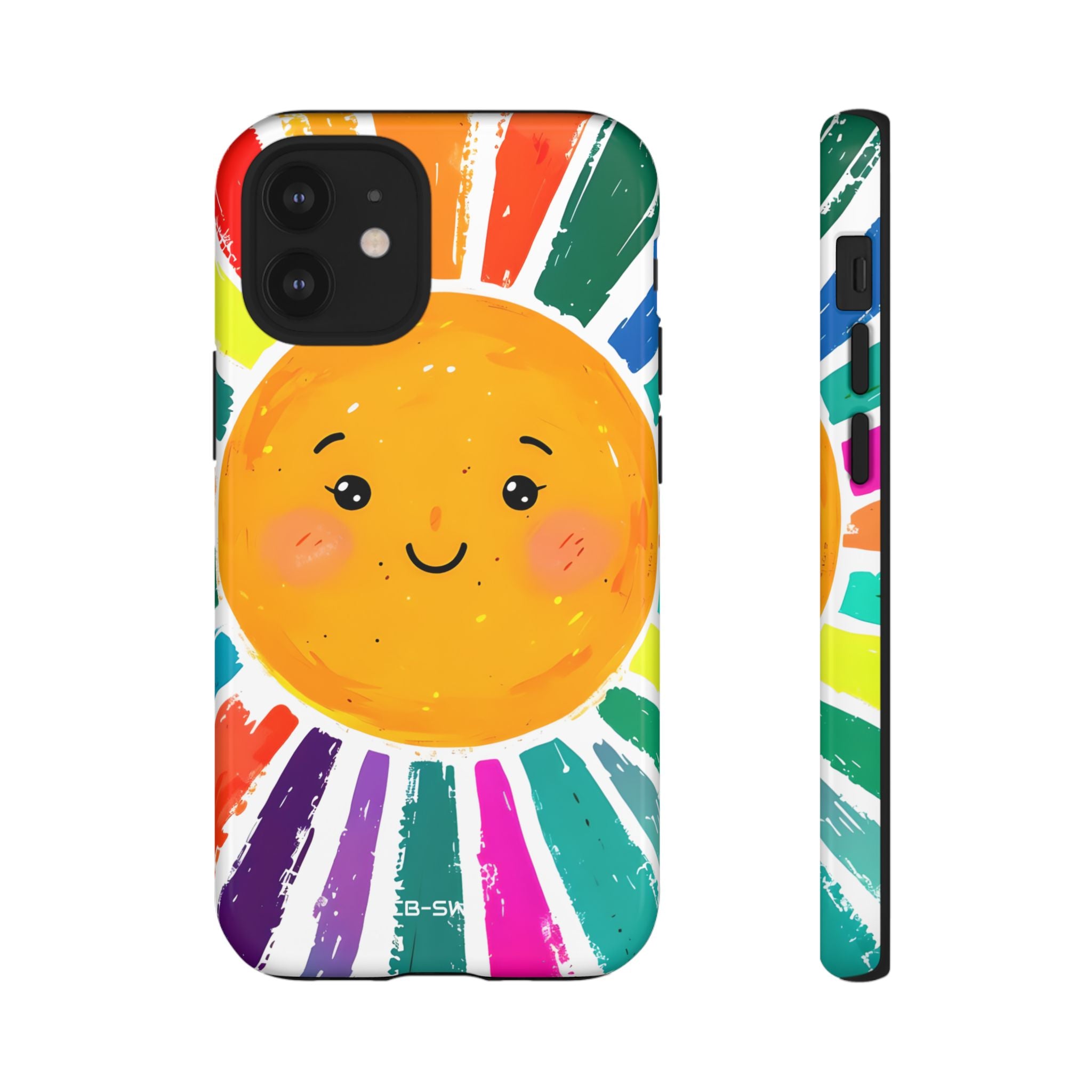Radiant Smiling Sun - iPhone Case