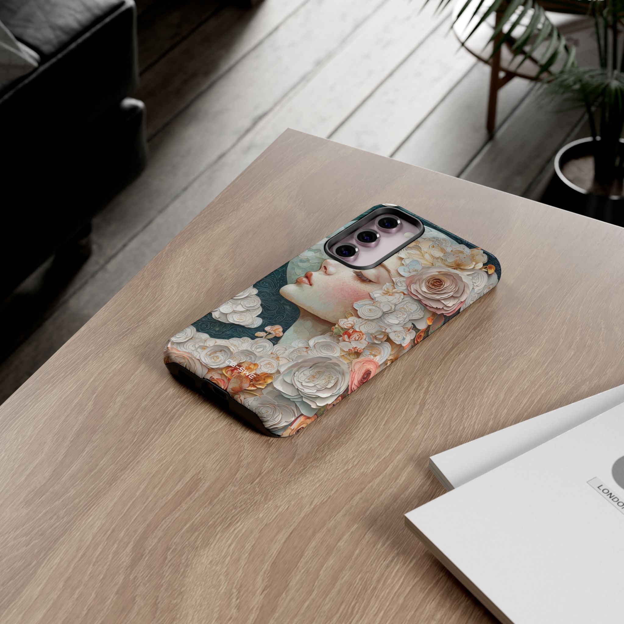 Moon Embraces Flowers - Samsung Case