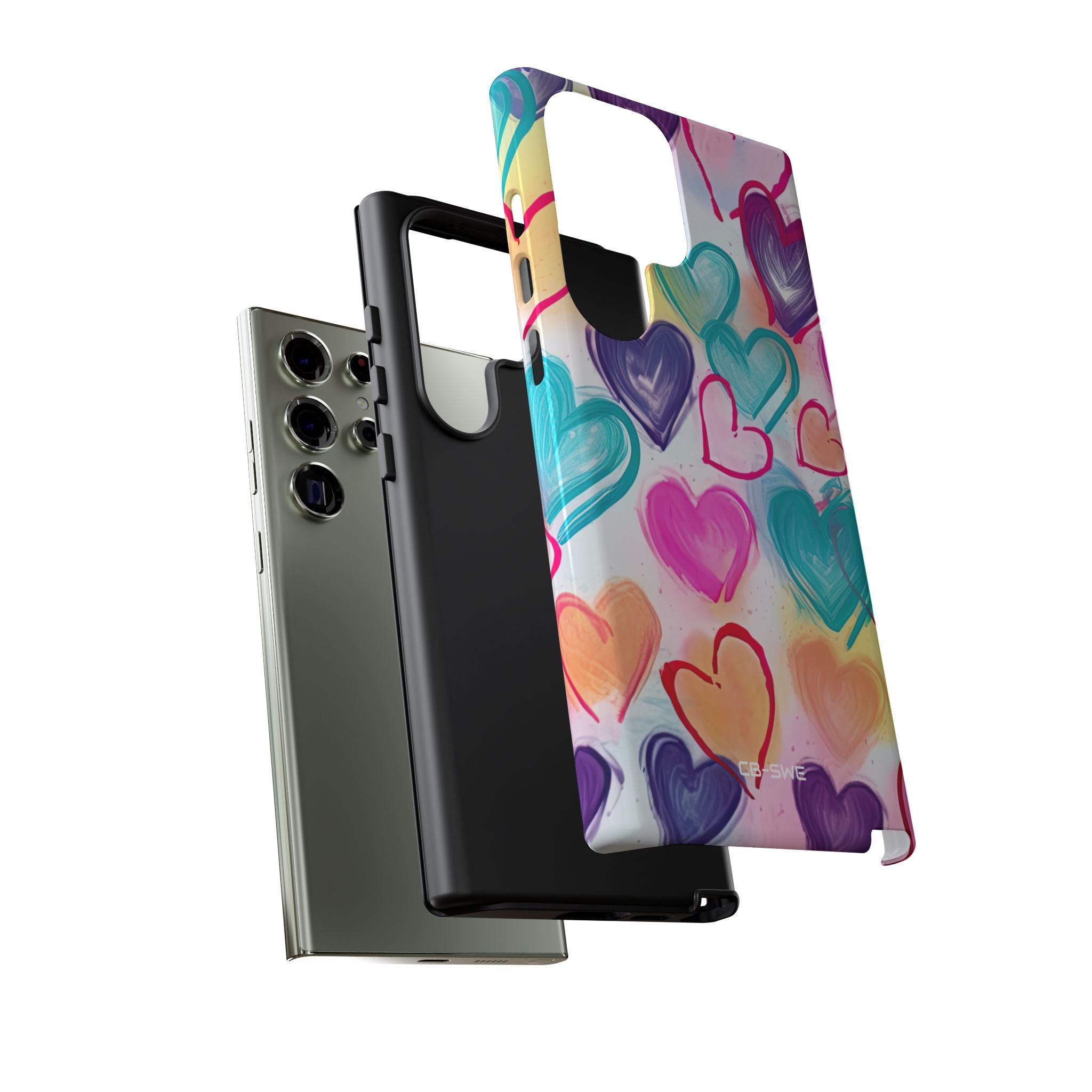 Hearts Dance Playfully - Samsung Case