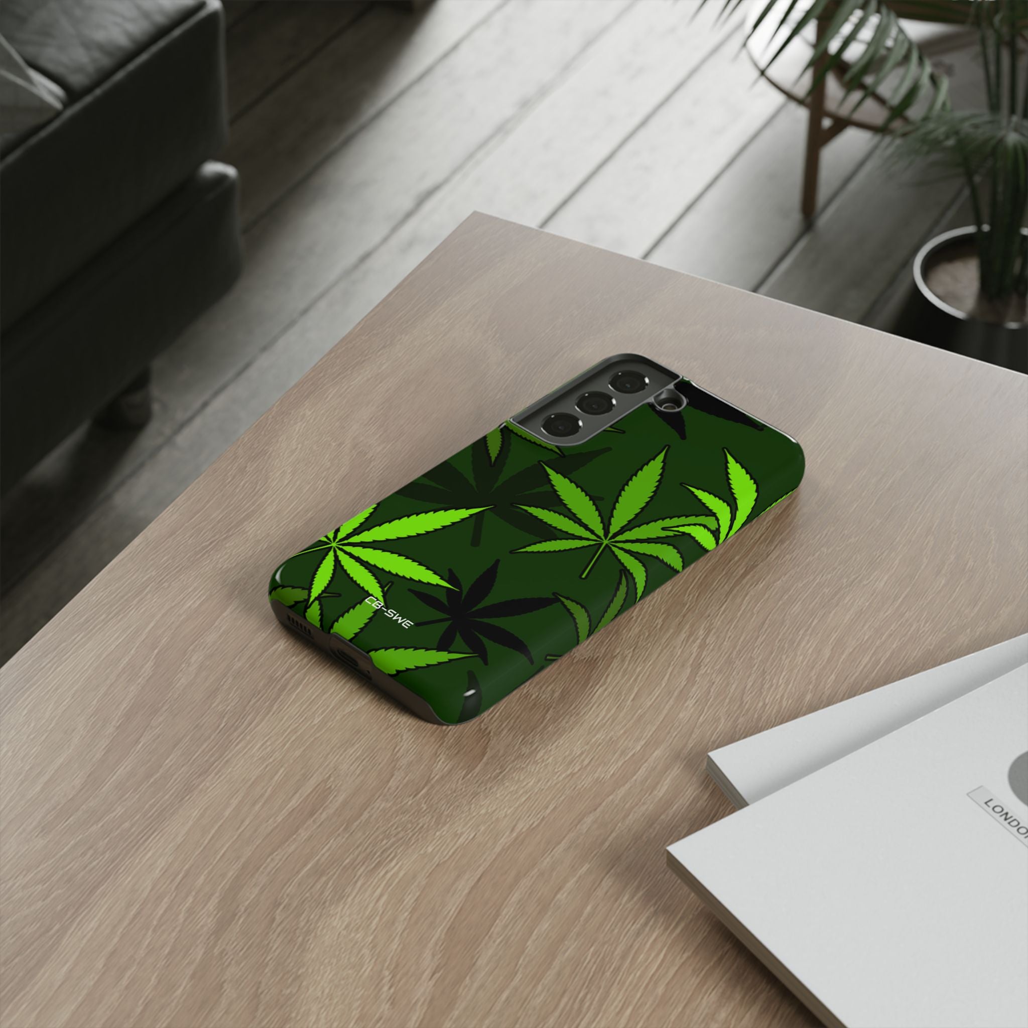 Green Leaf Symmetry - Samsung Case
