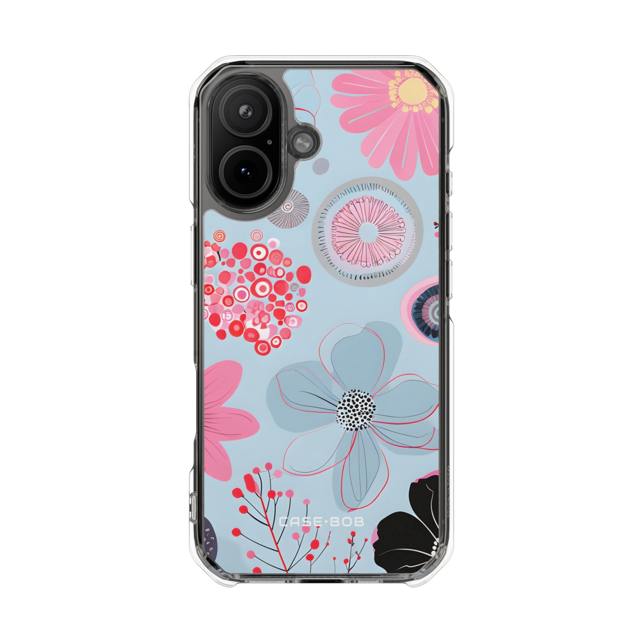 Blue Bloom iPhone 17 Case - Impact