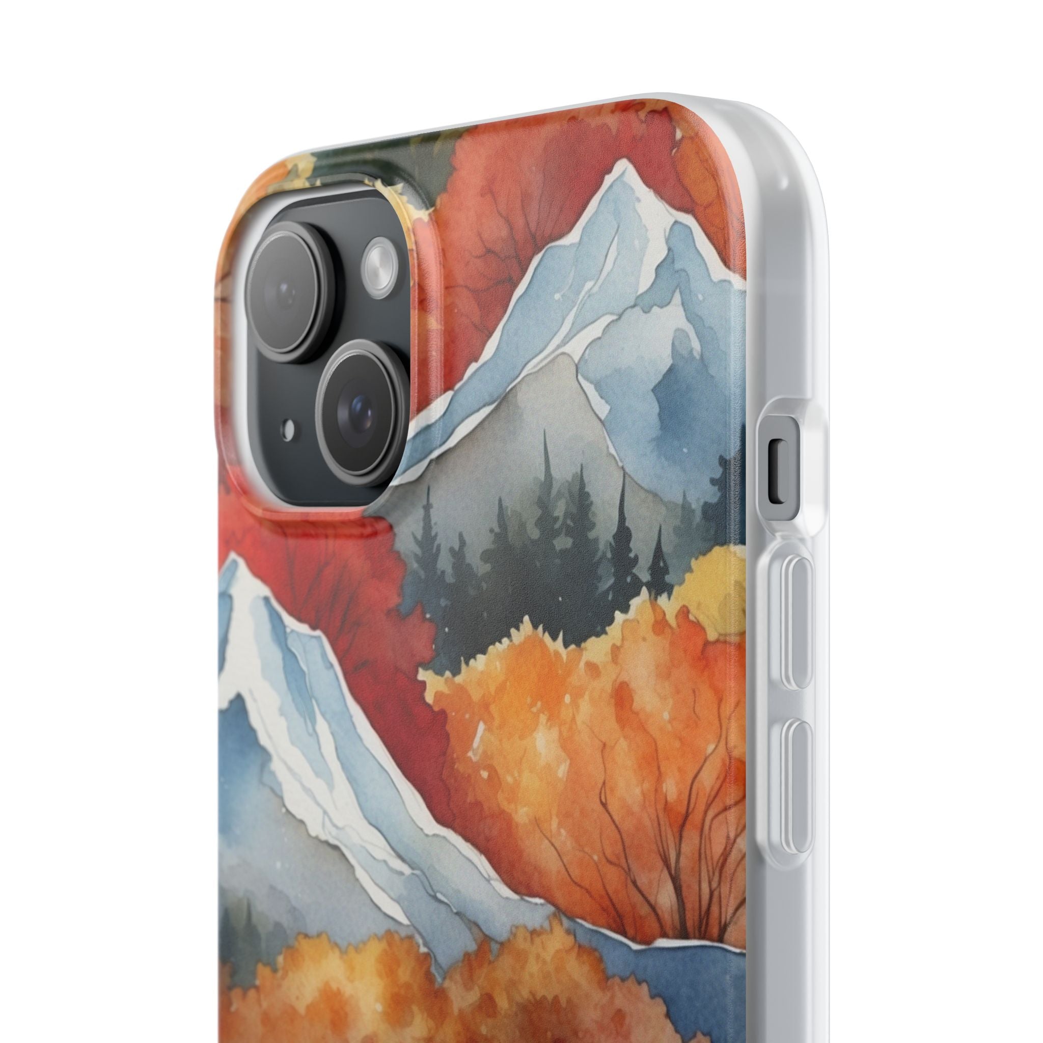 Snowcap Radiance iPhone 15 Plus Case - Soft