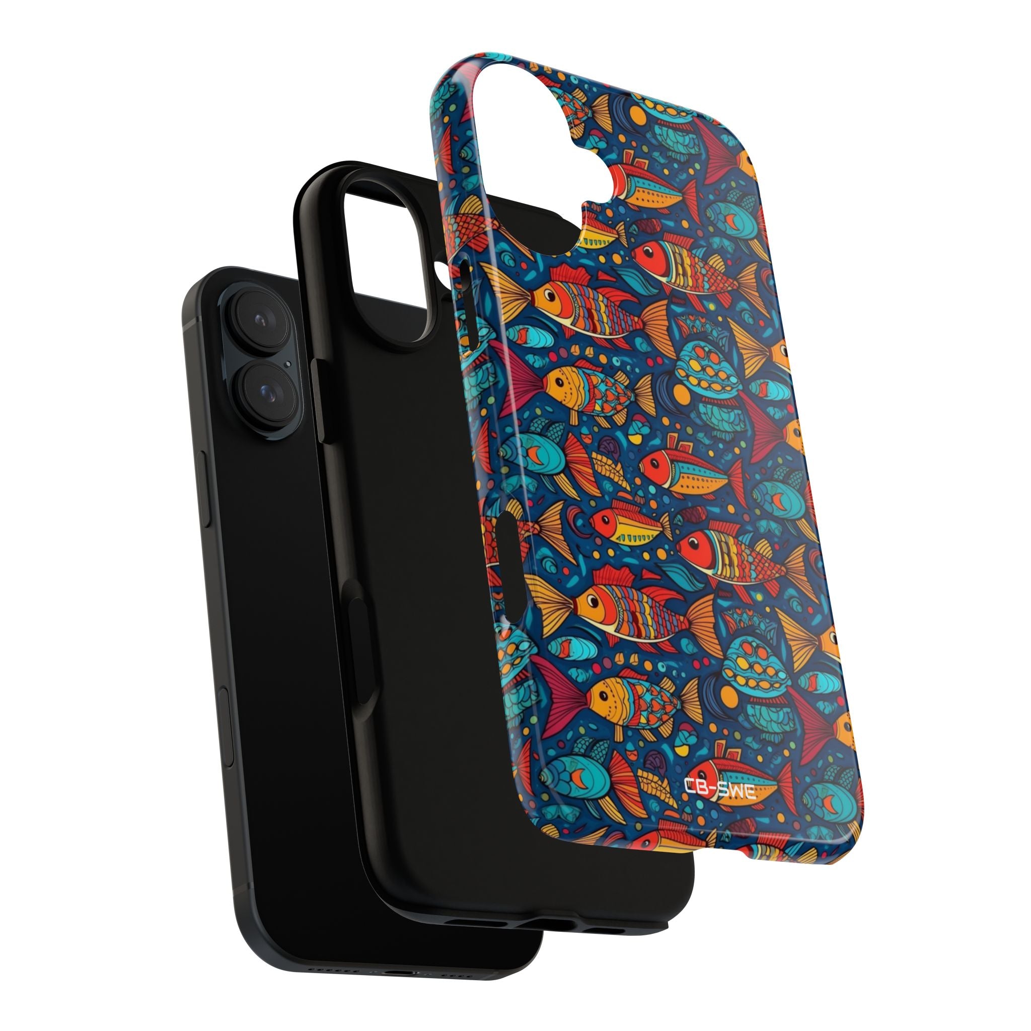 Fish Dance Joyfully - iPhone Case
