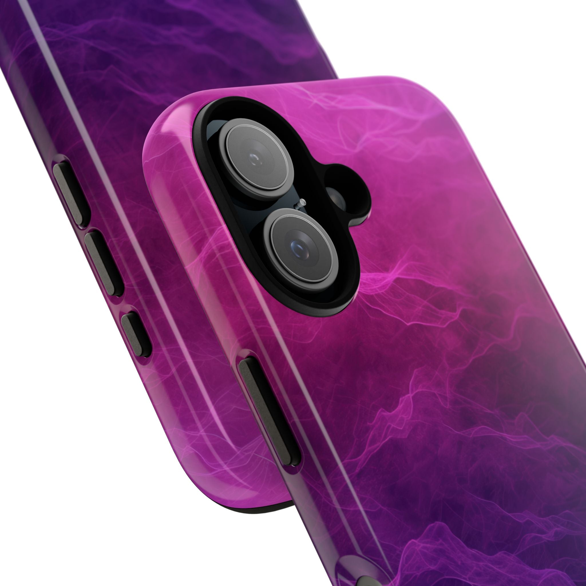 Violet Dream Currents iPhone 16 - Tough