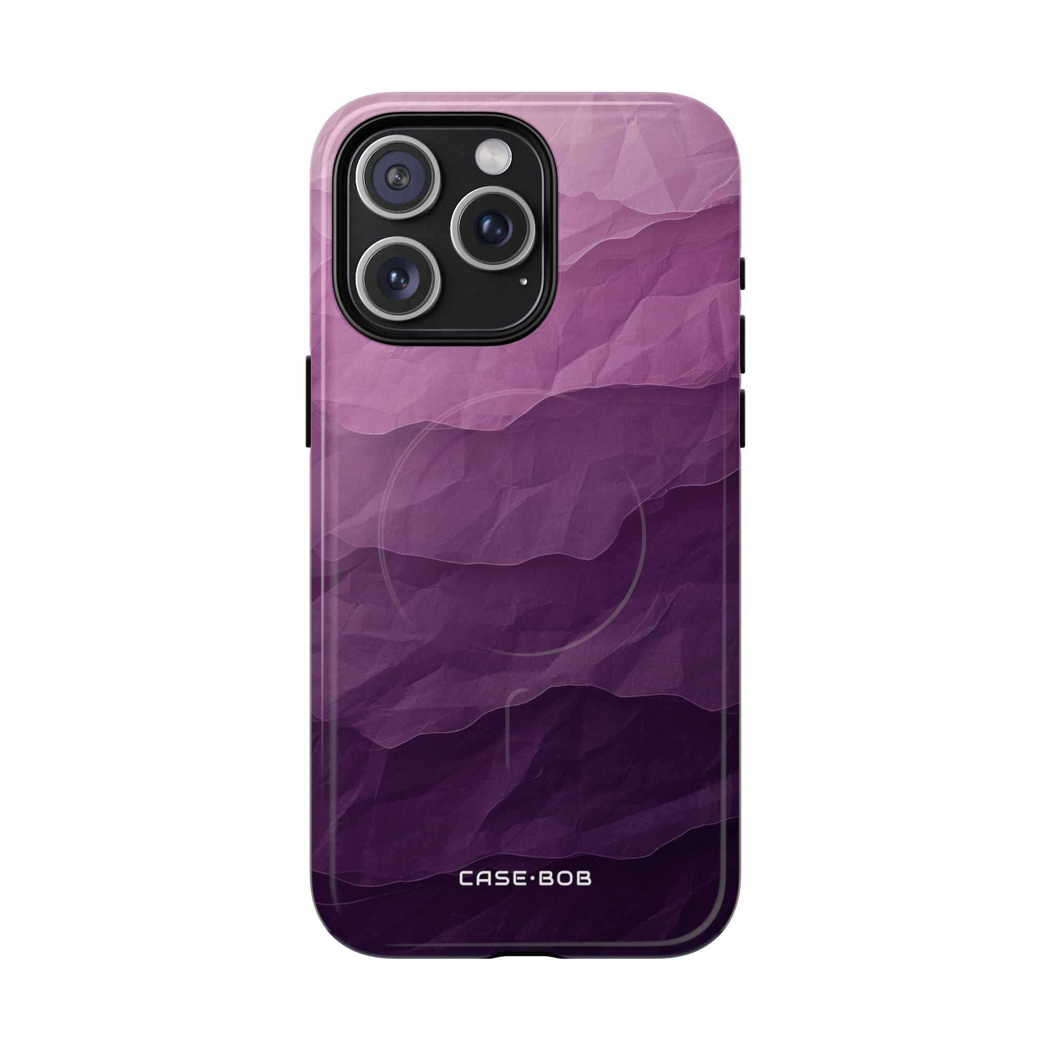 Purple Wave Layers iPhone 15 Pro Max Case - Tough+