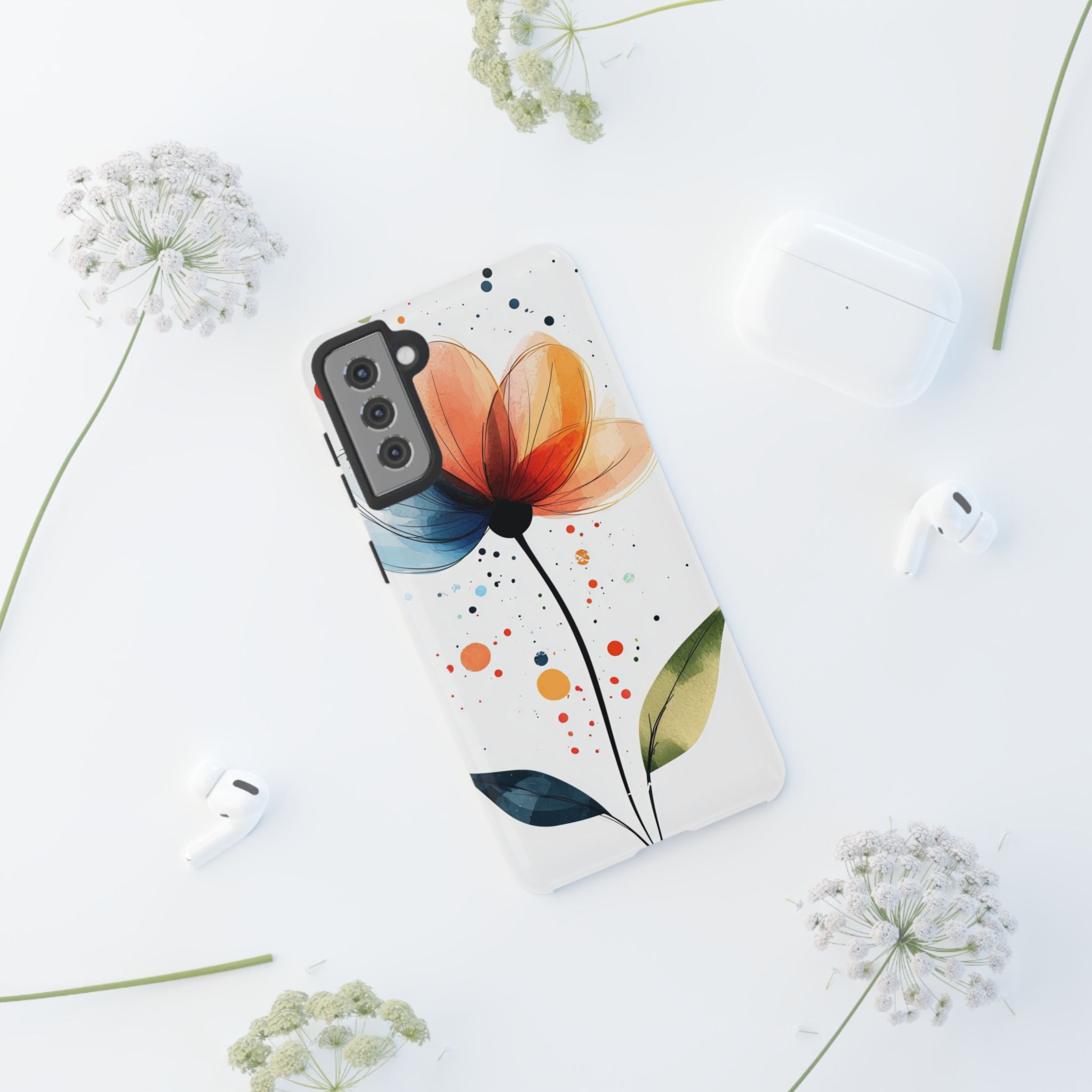 Vibrant Floral Blooms - Samsung Case