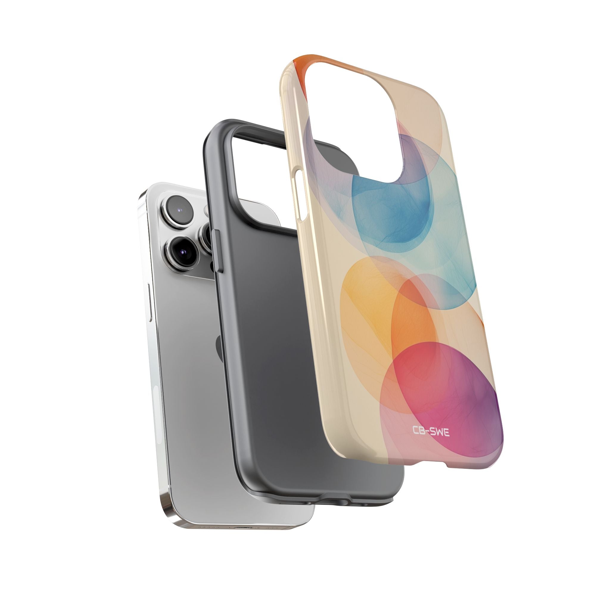 **Circles Embrace Light** - iPhone Case