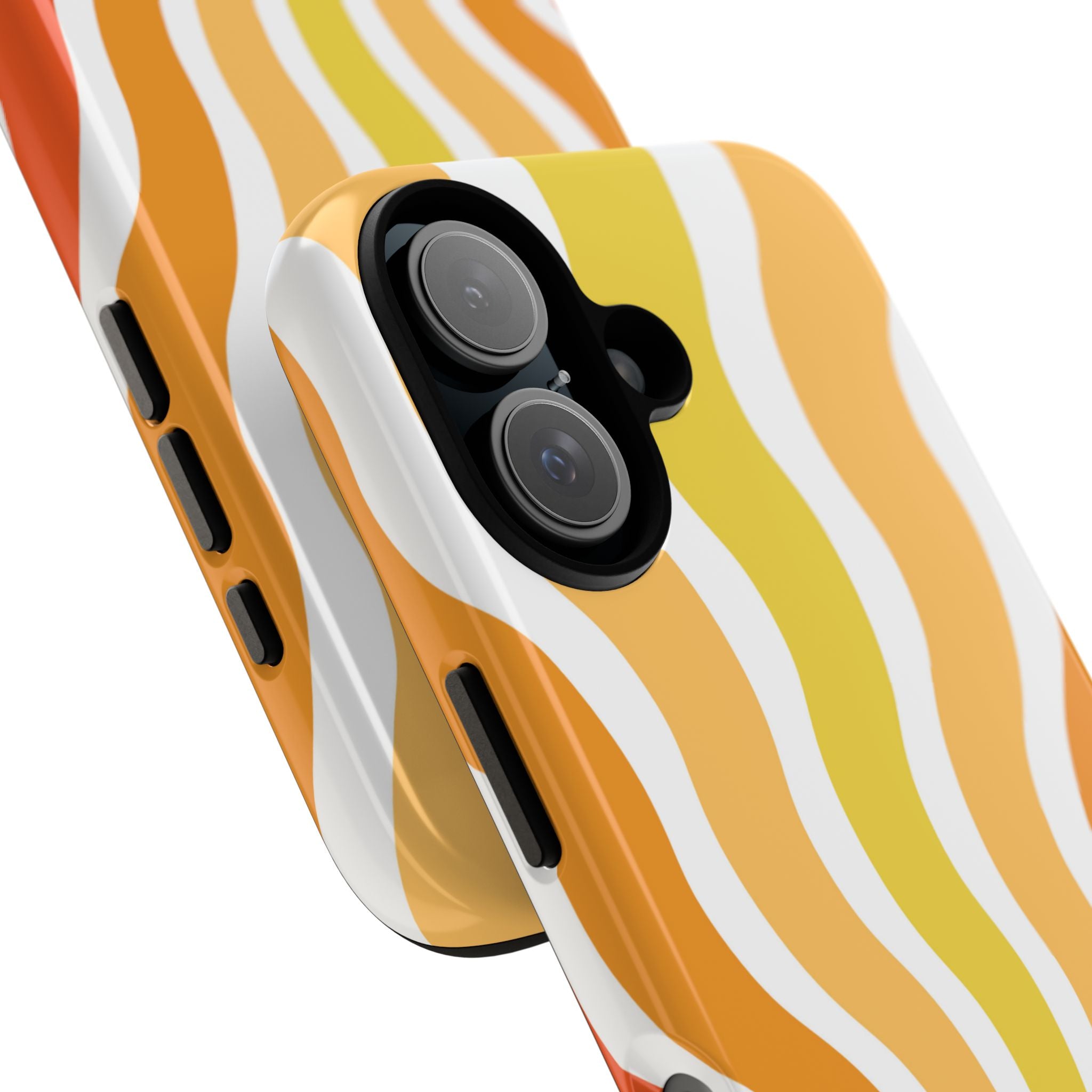 Retro Sunshine Waves - iPhone Case