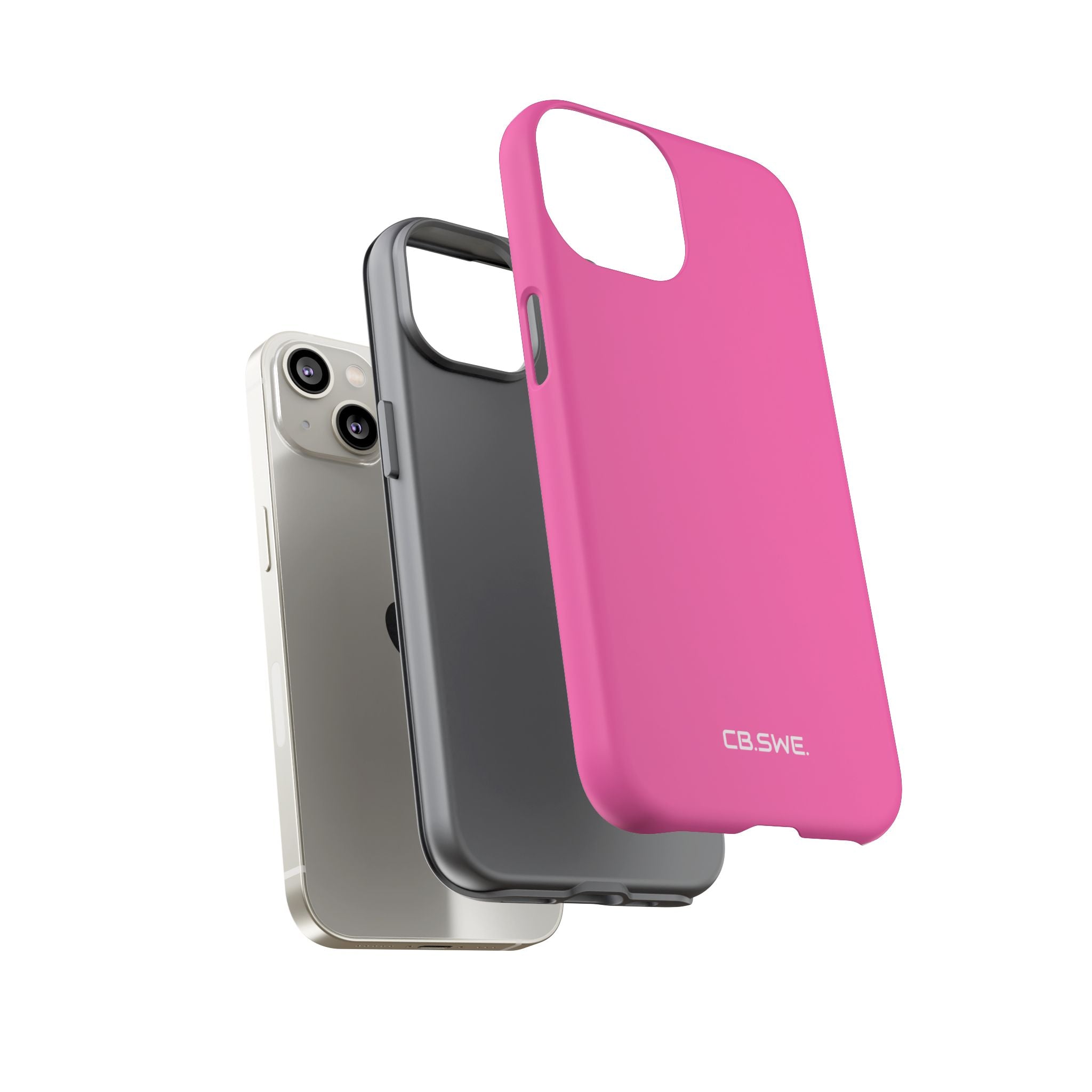 Hot Pink iPhone Case - Tough