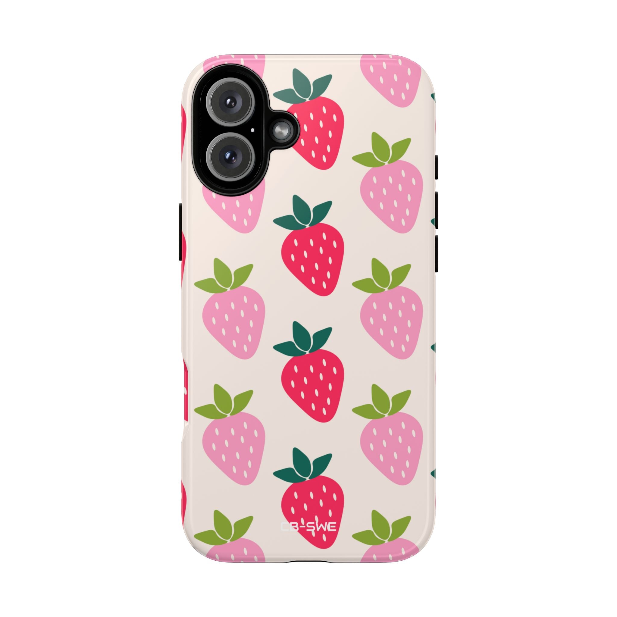Vibrant Strawberry Rhythm - iPhone Case