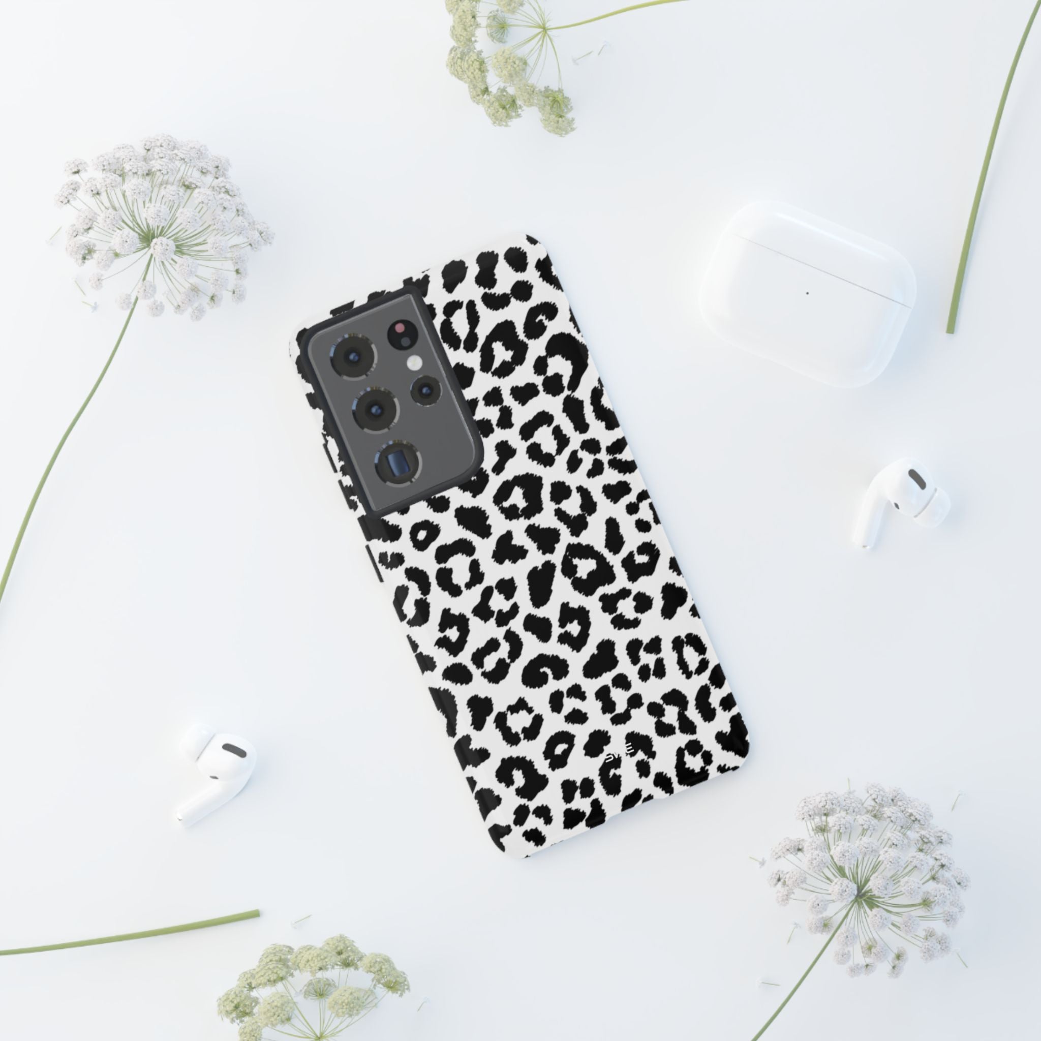 Monochrome Leopard Essence - Samsung Case