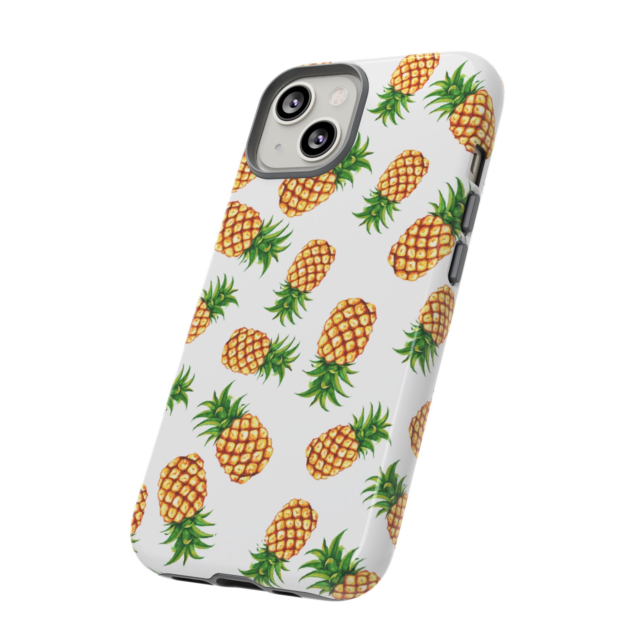 Pineapples Dance Joyfully - iPhone Case