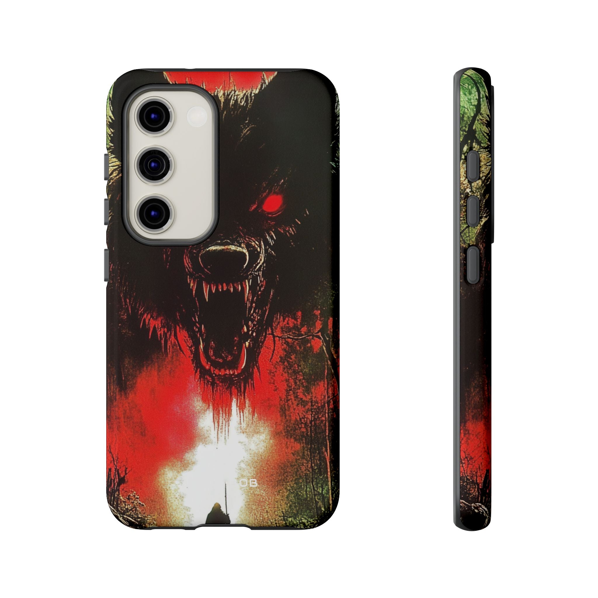 Crimson Wolf Samsung S23 Case - Tough