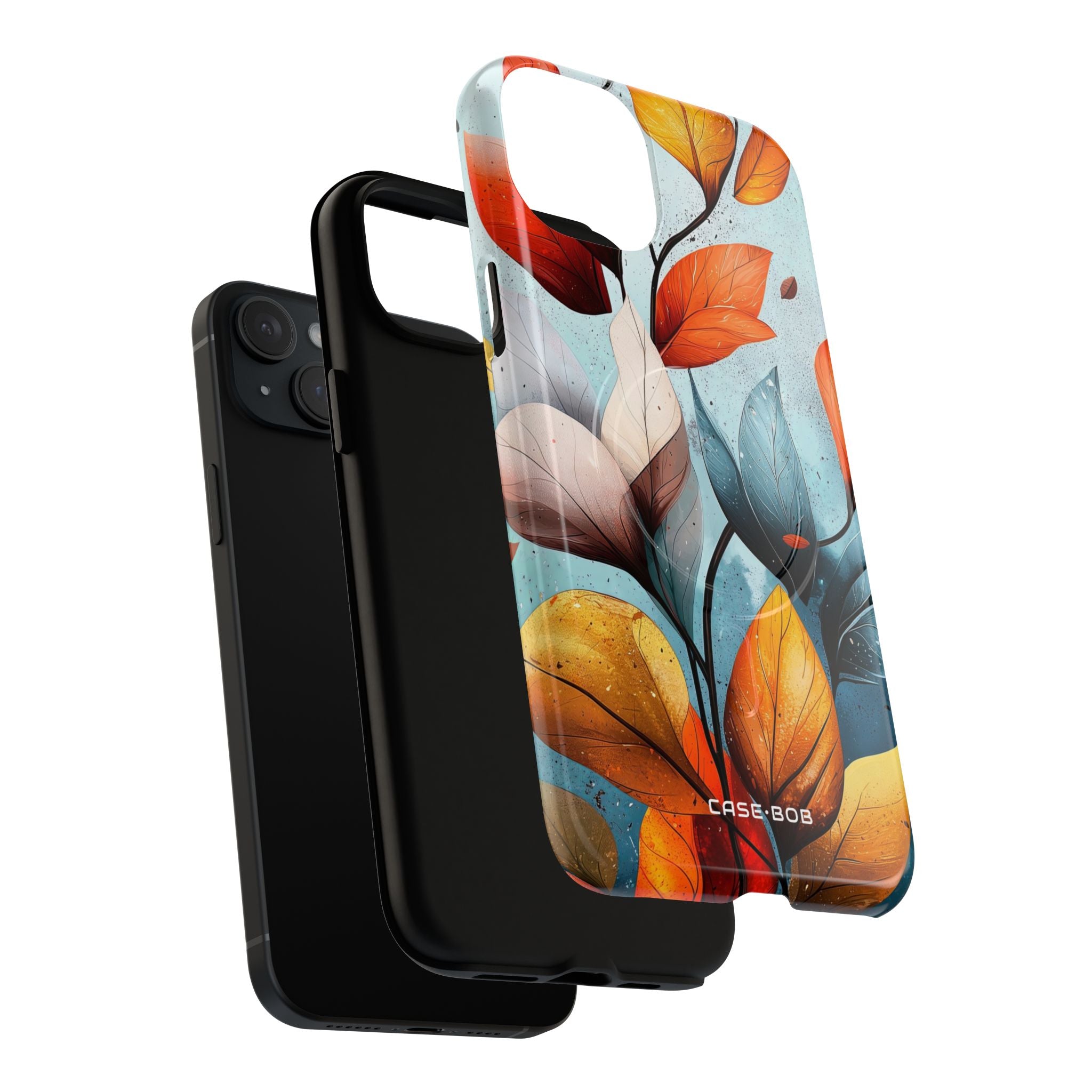 Crimson Veins iPhone 15 Plus Case - Tough+