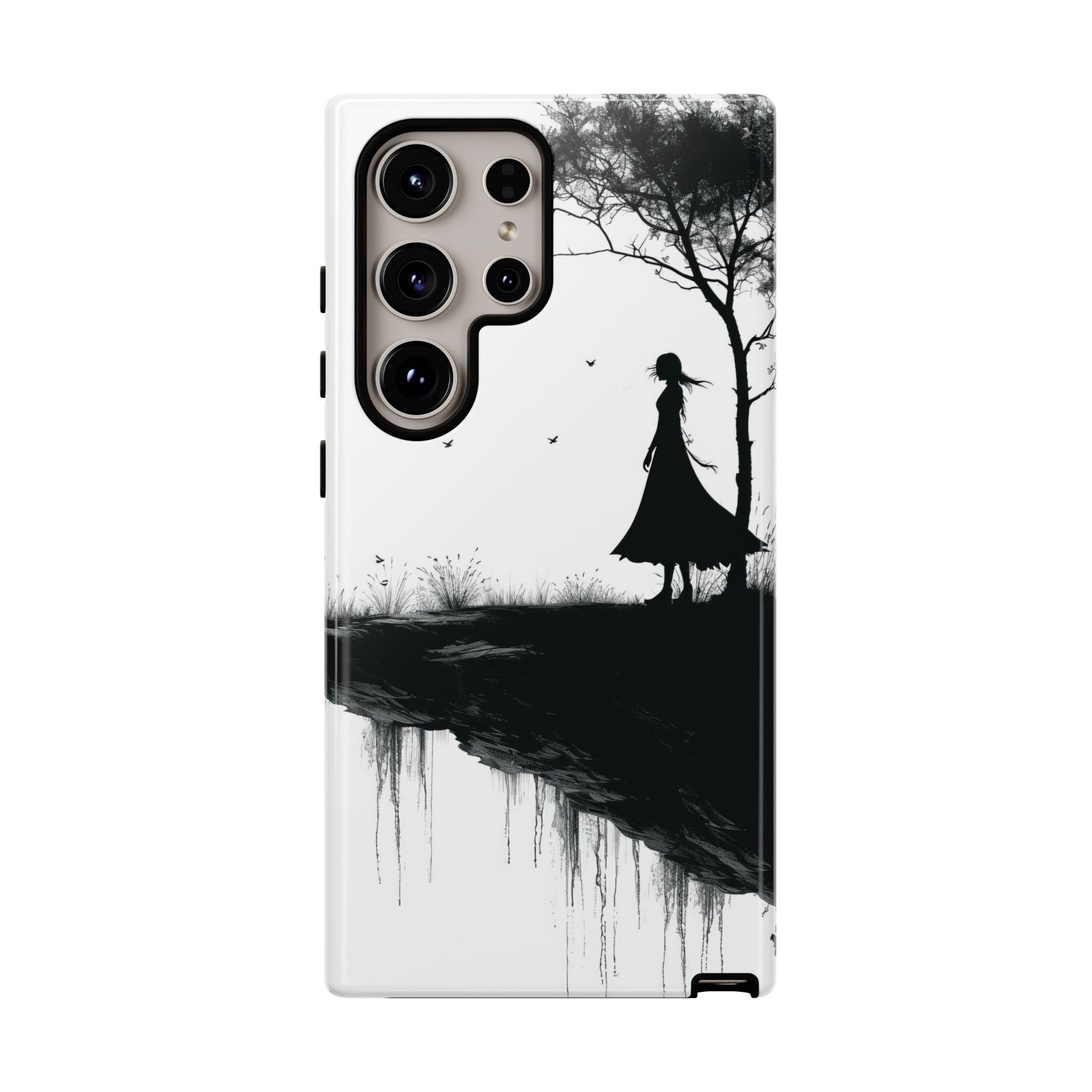 Cliffside Silhouette Samsung S24 Ultra Case - Tough