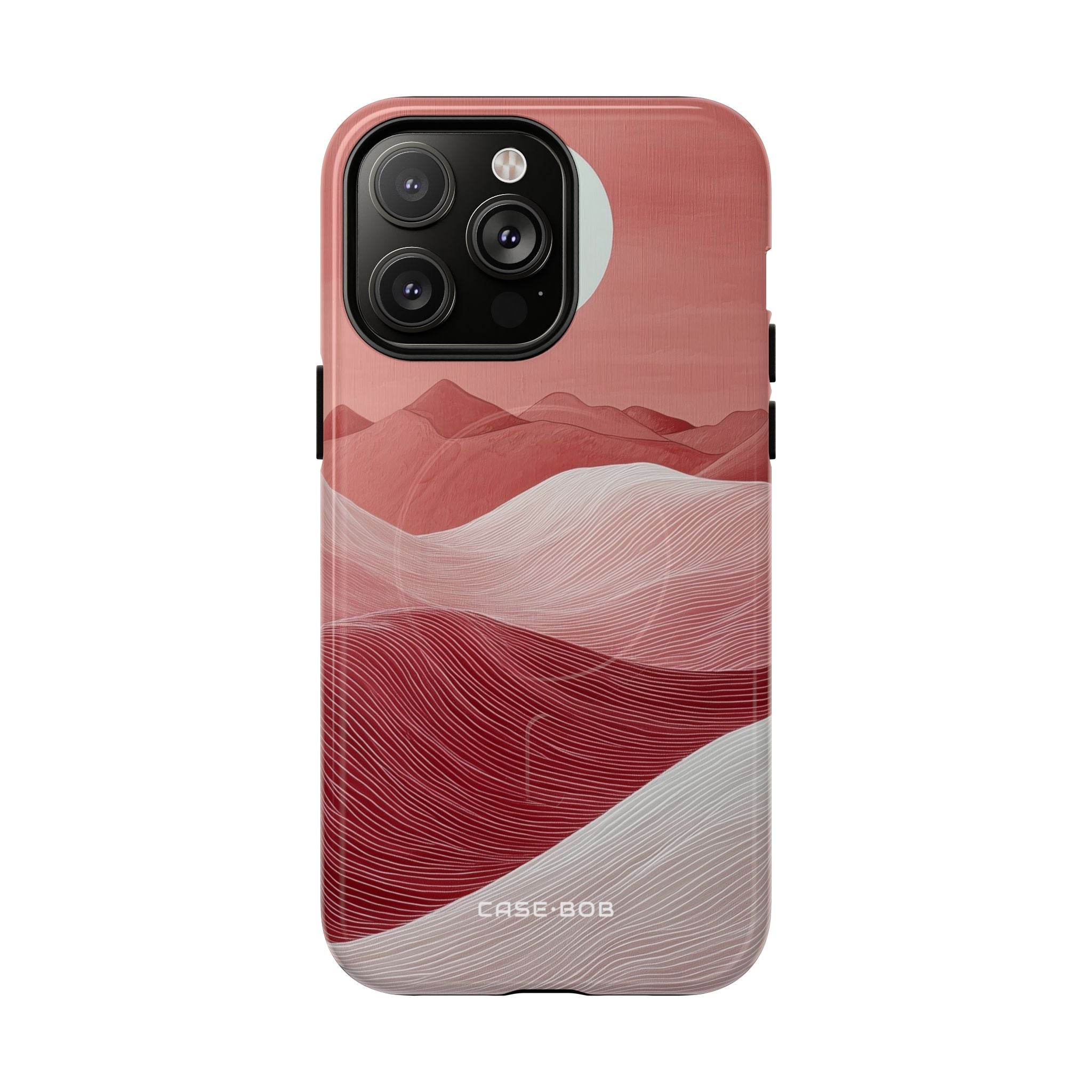 White Orb Dunes iPhone 14 Pro Max Case - Tough+