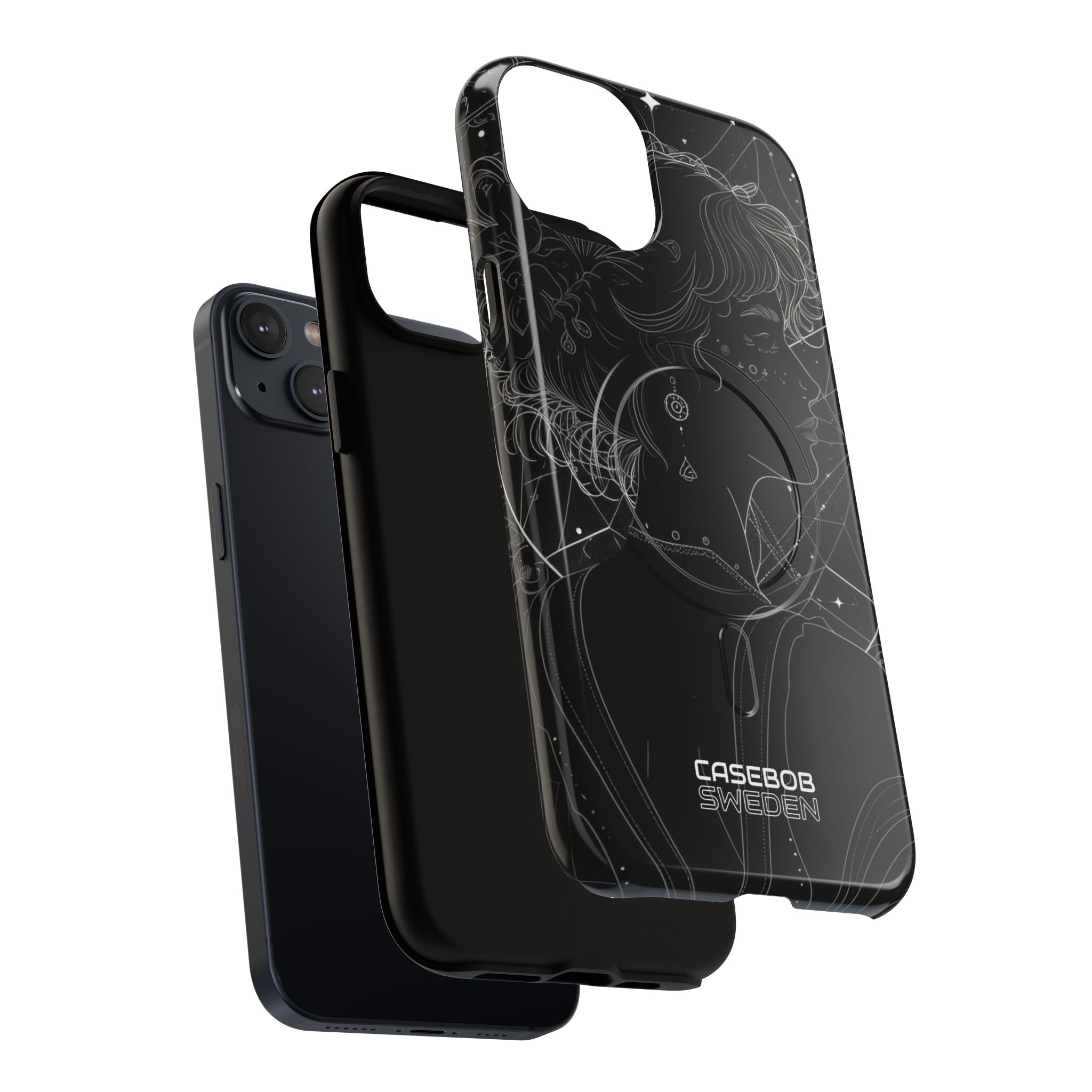 Celestial Bloom Silhouette iPhone 14 - Tough+