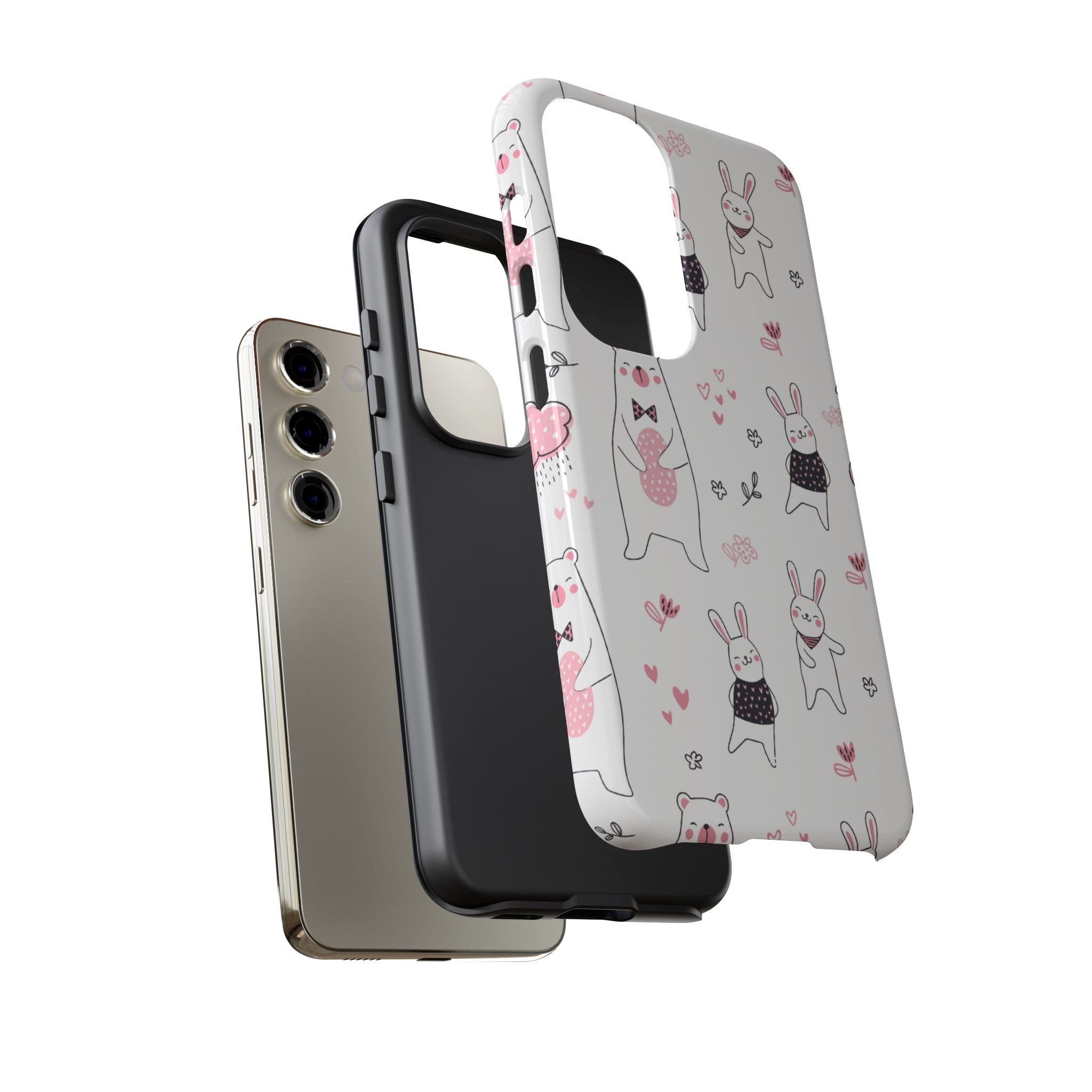 Bears Dance Playfully - Samsung Case